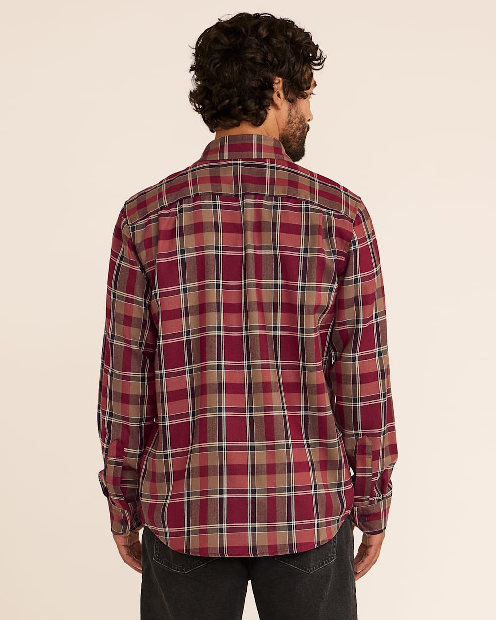 MEN'S PLAID MERINO LODGE SHIRT