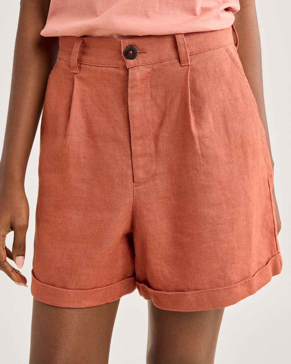 WOMEN'S BIRCH BAY LINEN SHORTS