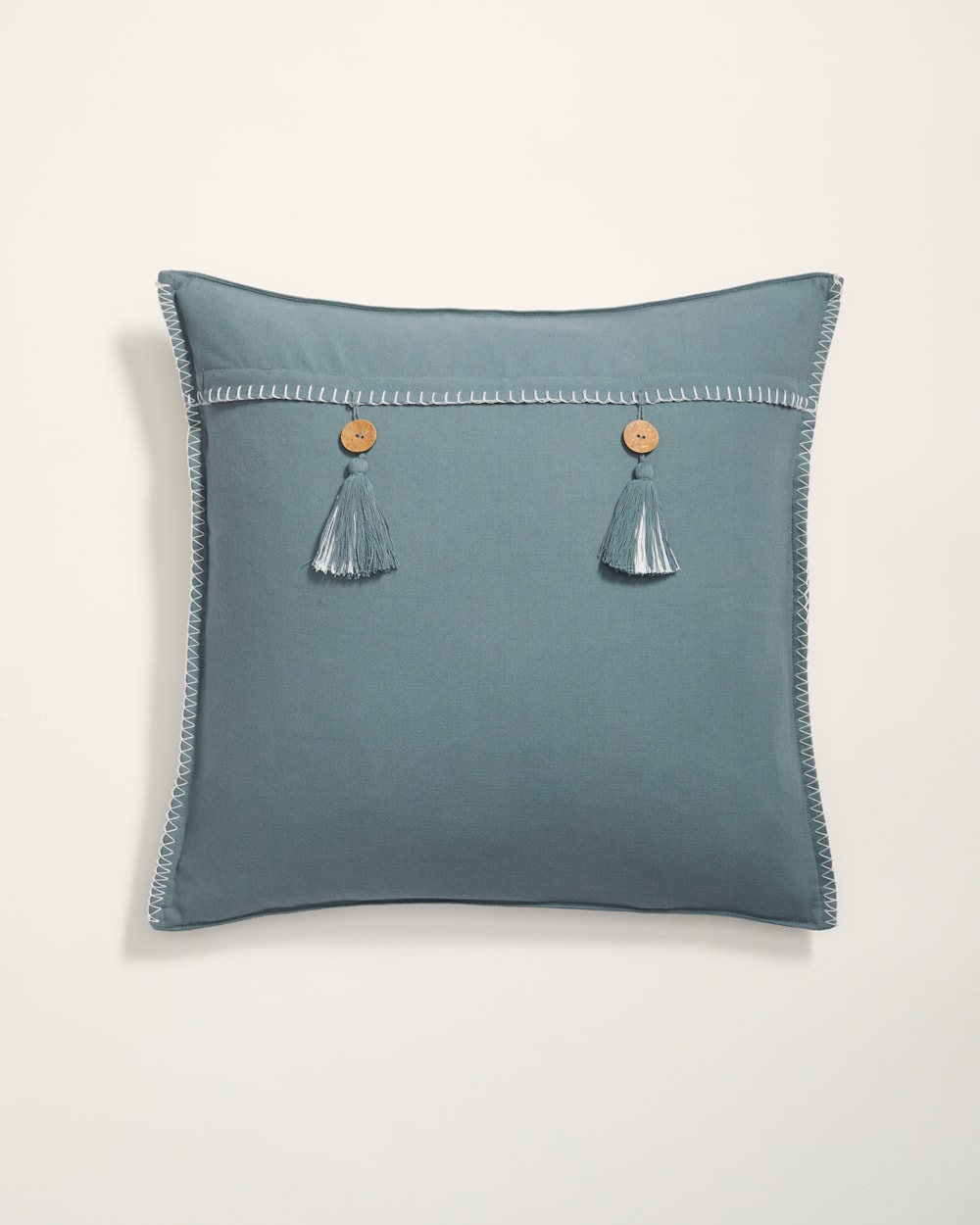 HARDING EMBROIDERED SQUARE PILLOW