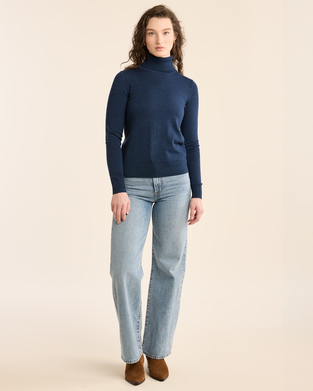 WOMEN'S MERINO TURTLENECK