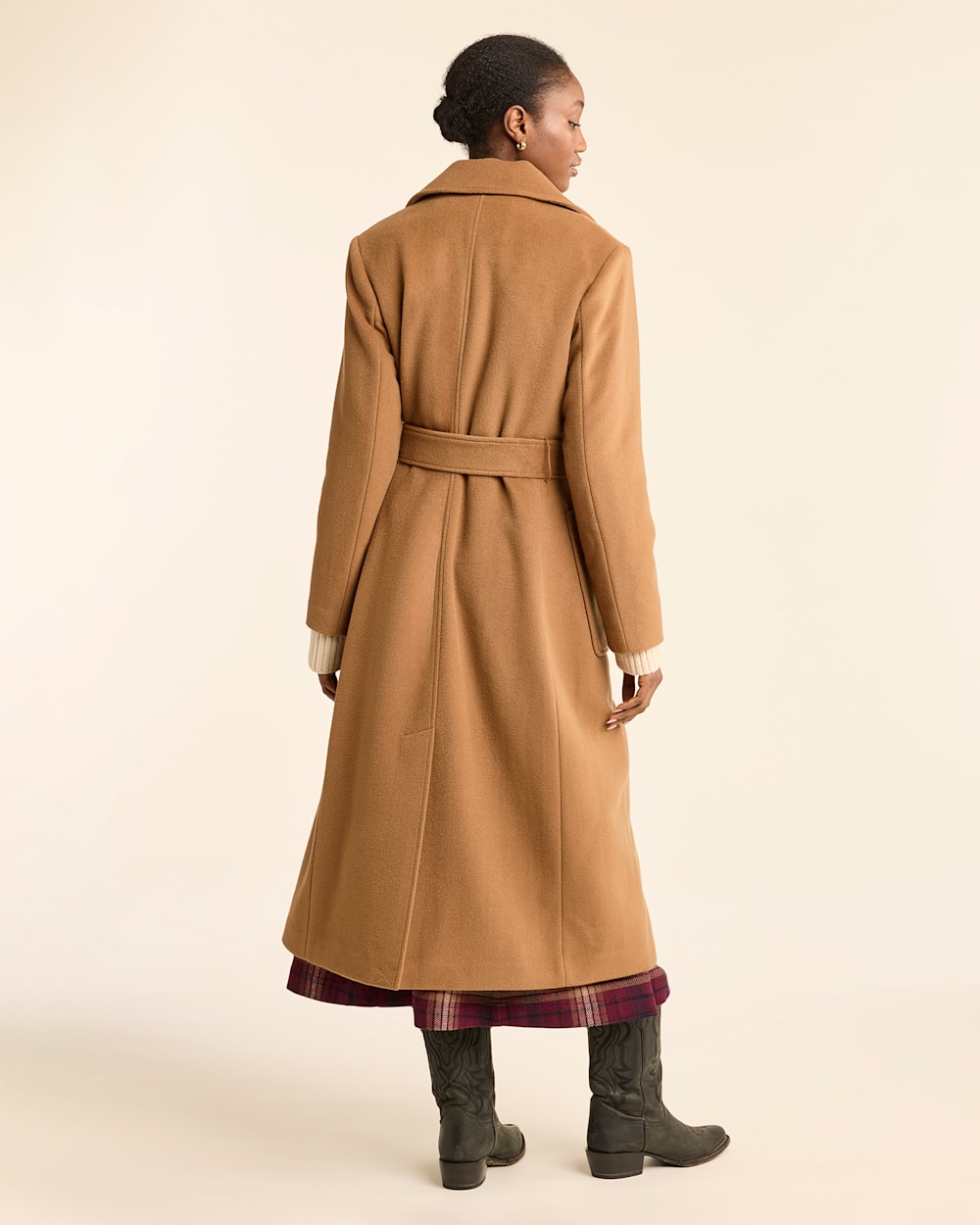 WOMEN'S NOB HILL WOOL WRAP COAT