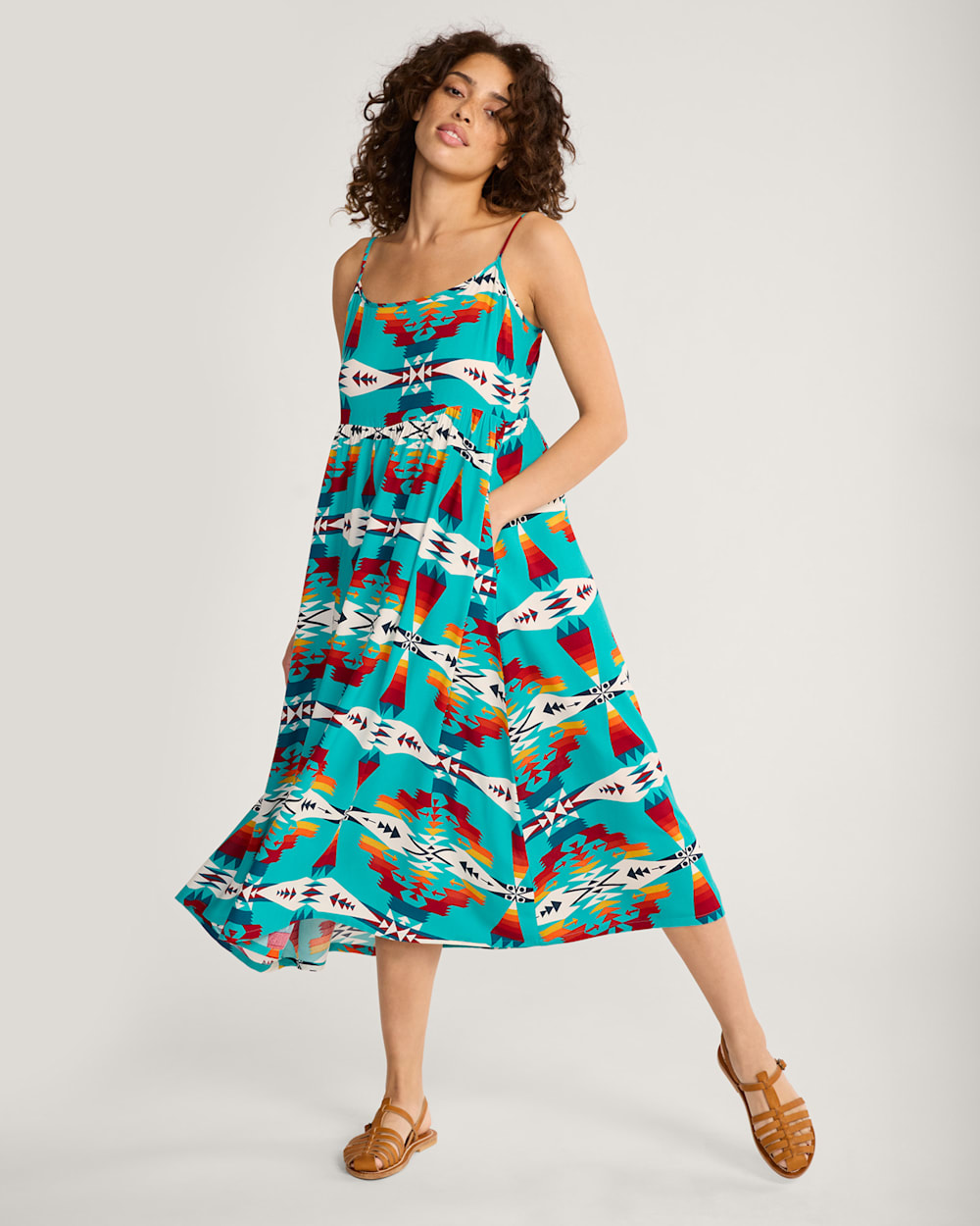 TUCSON STRAPPY MAXI DRESS