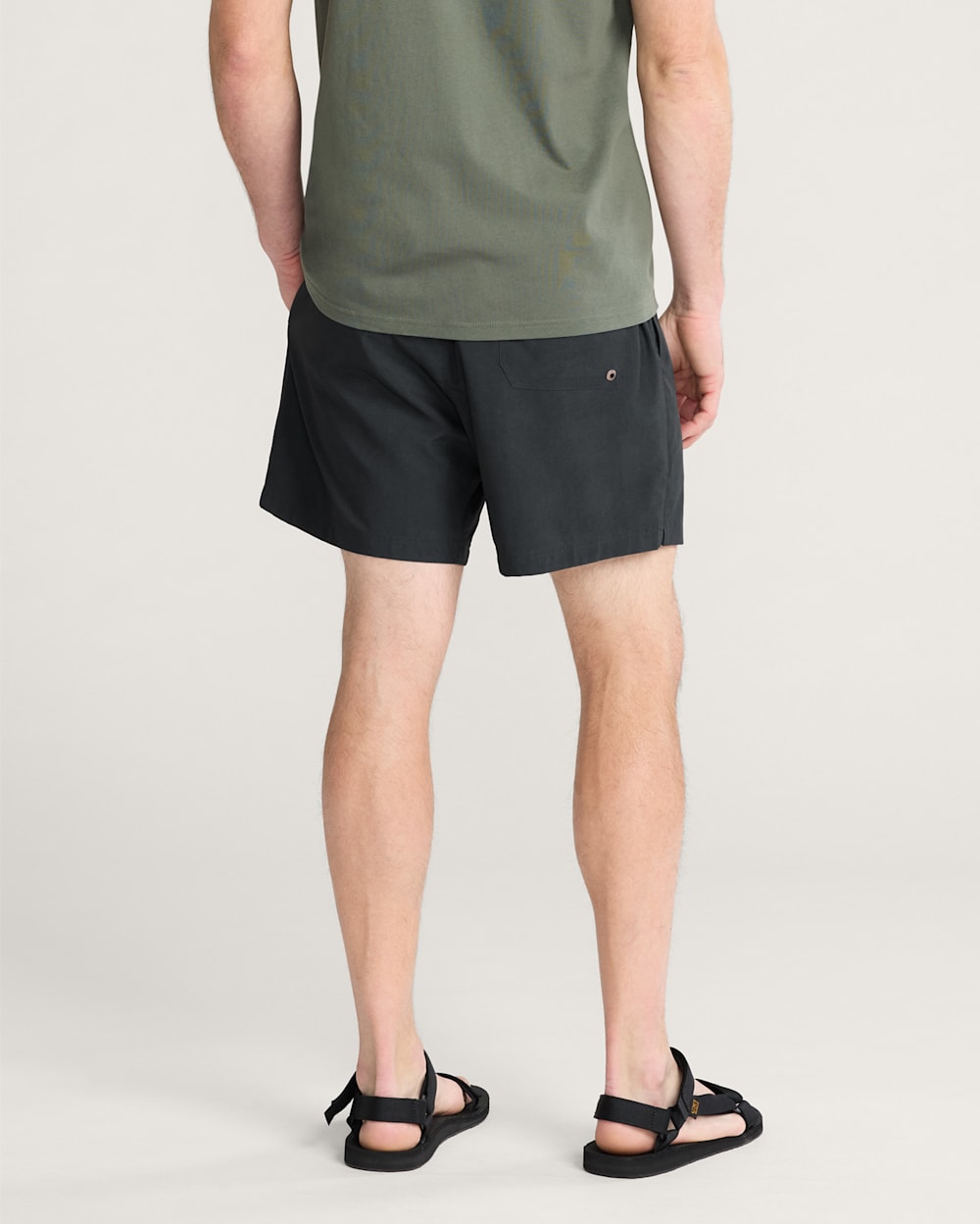 BANDED CROWN HYDROMORPH SWIM TRUNKS