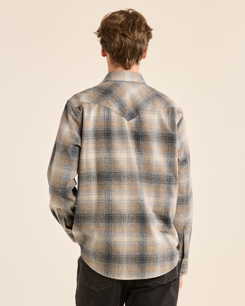 MEN'S PLAID SNAP-FRONT WESTERN CANYON SHIRT