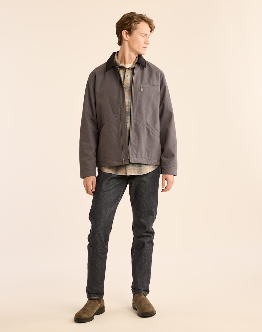 MEN'S TAHOMA CANVAS TRUCKER JACKET