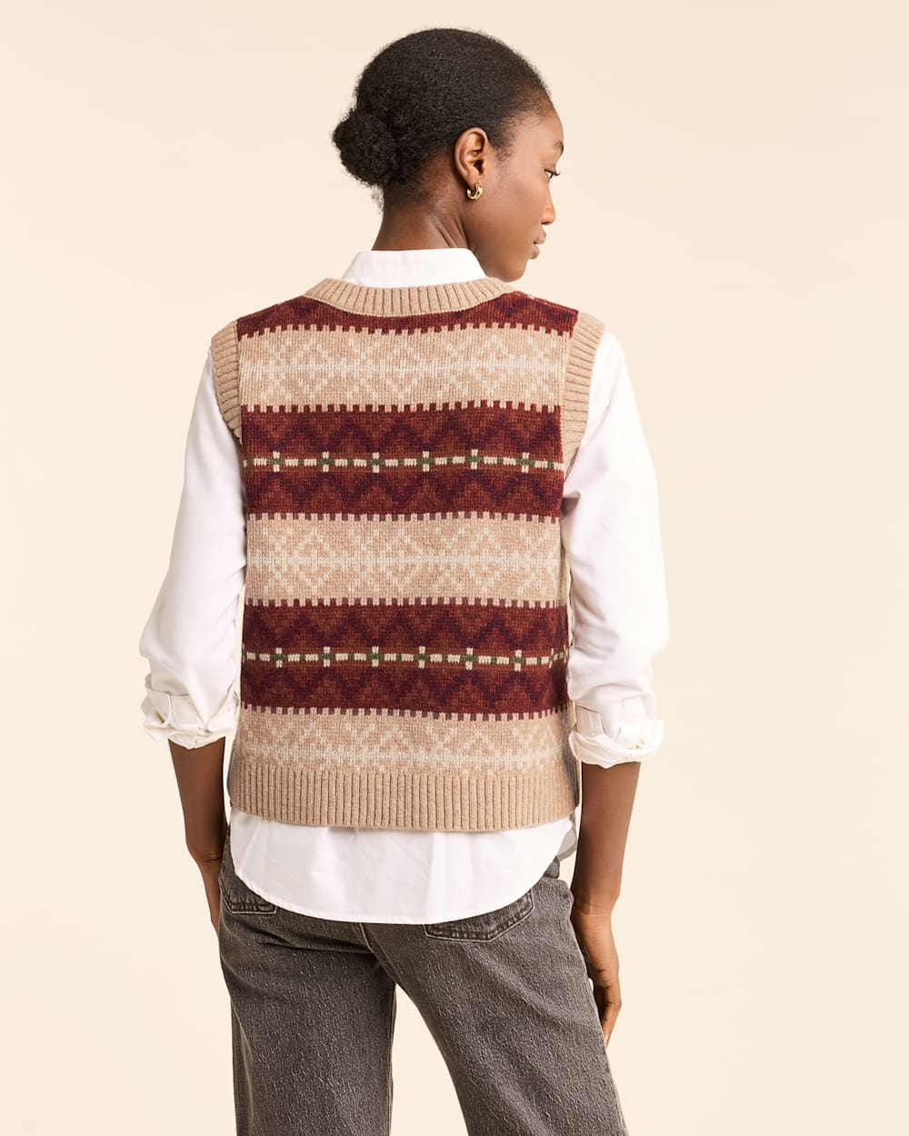 WOMEN'S HARLOW LAMBSWOOL SWEATER VEST