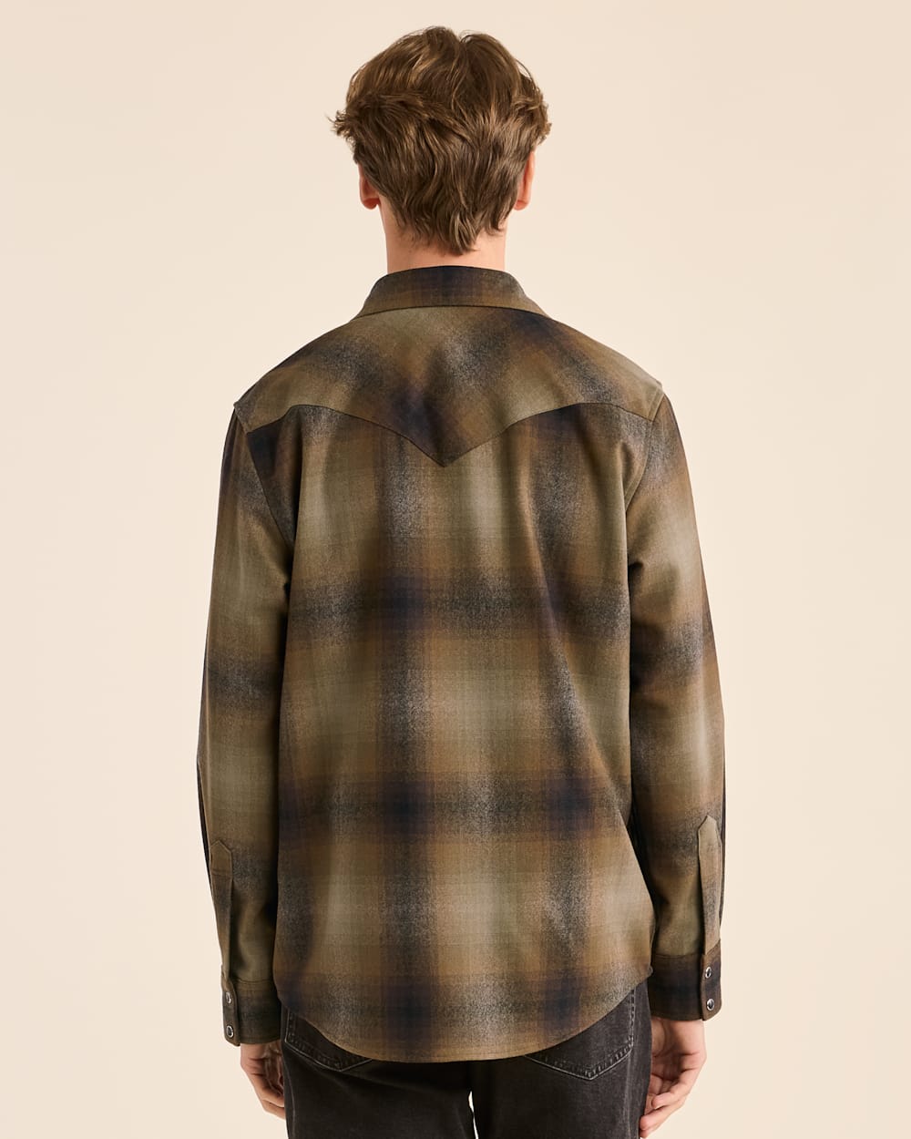 MEN'S PLAID SNAP-FRONT WESTERN CANYON SHIRT