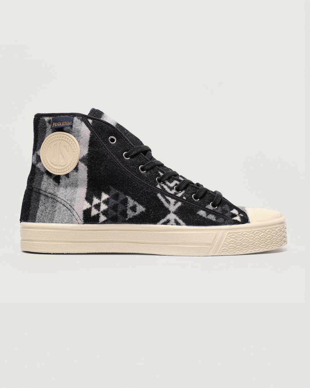 US RUBBER CO X PENDLETON GREY SCALE HIGH TOP