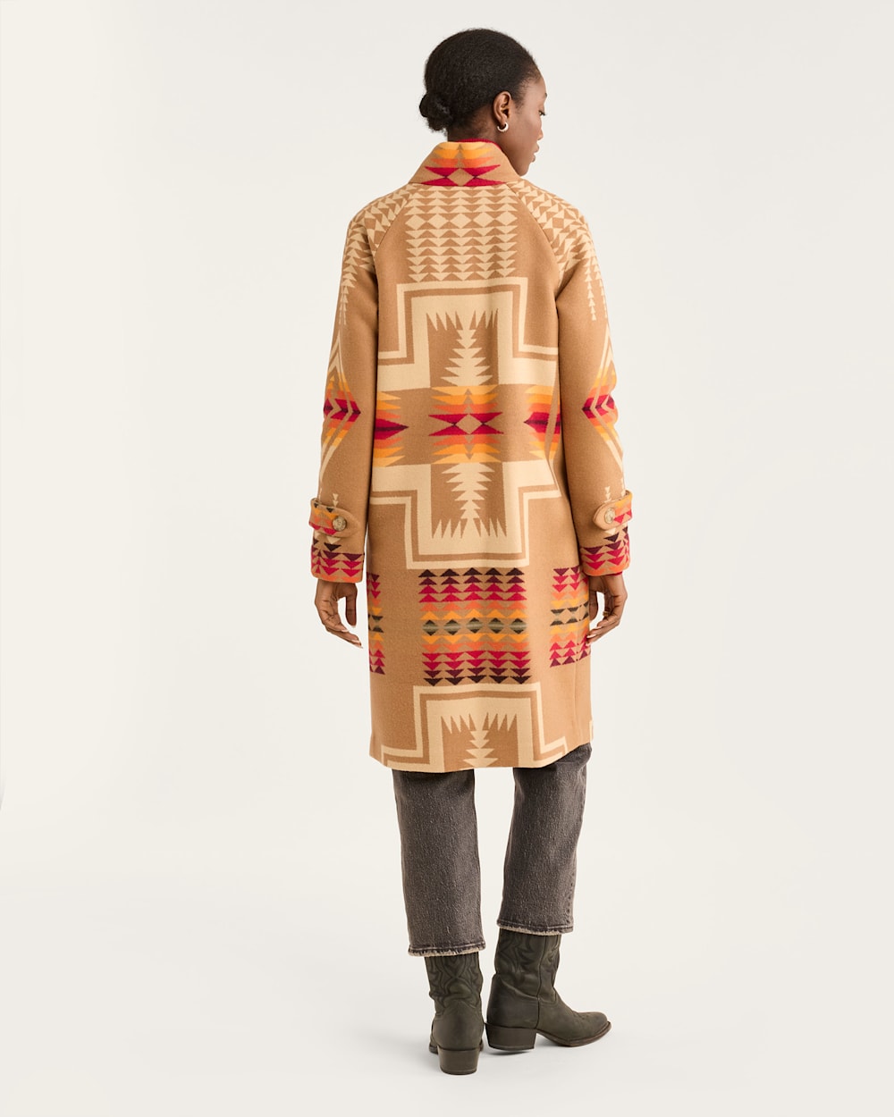 WOMEN'S HARDING ARCHIVE BLANKET COAT