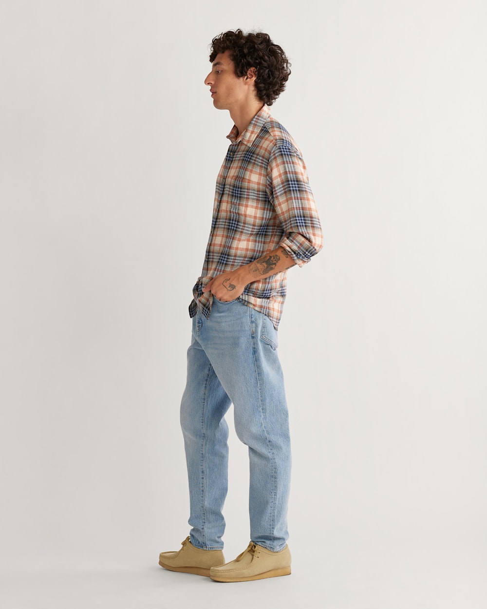 MEN'S LONG-SLEEVE DAWSON LINEN SHIRT