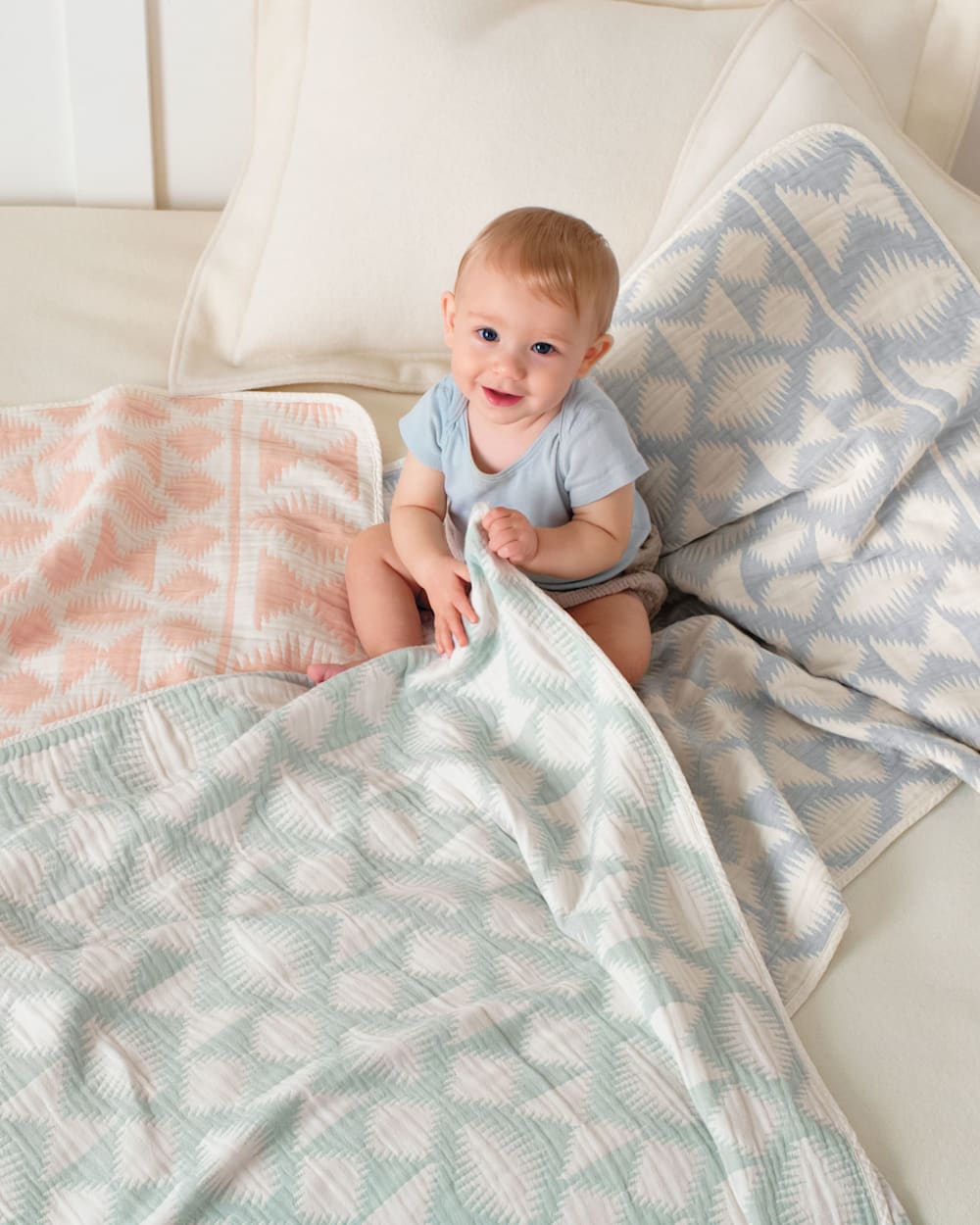 FALCON COVE COTTON BABY BLANKET