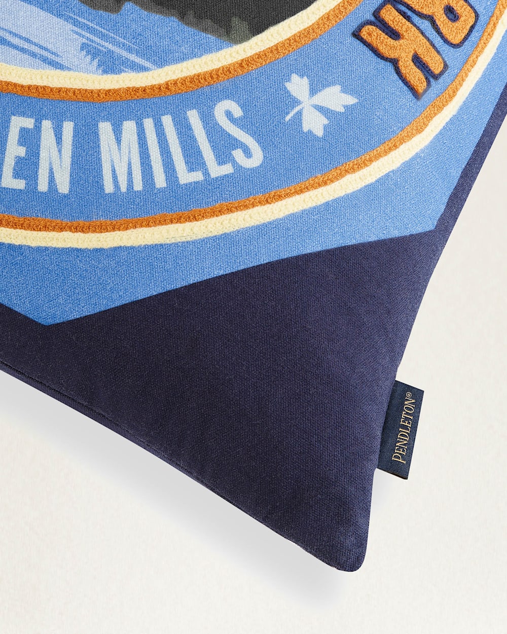 CRATER LAKE NATIONAL PARK PATCH PILLOW