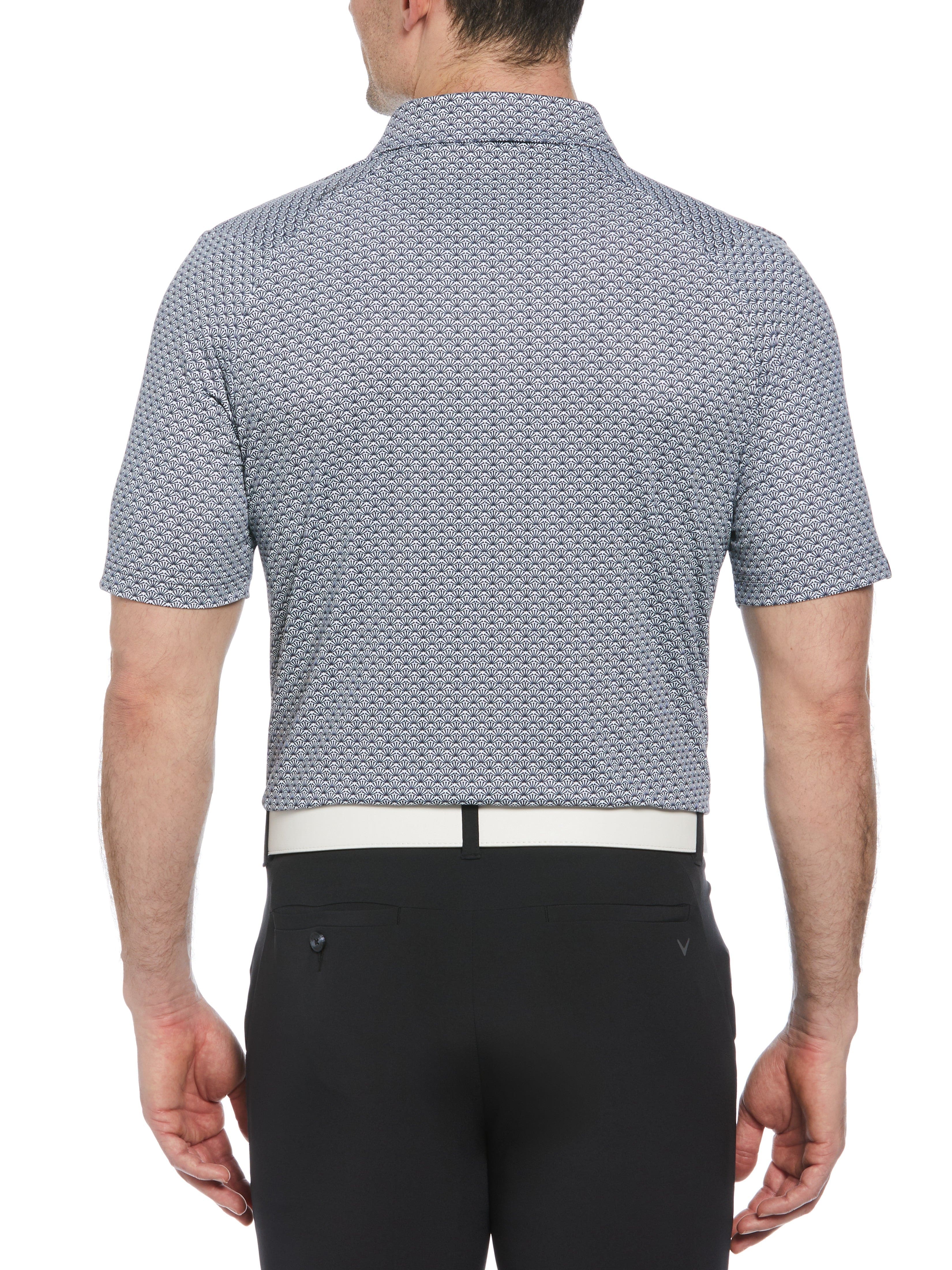 Mens Trademark Novelty Tee Print Golf Polo