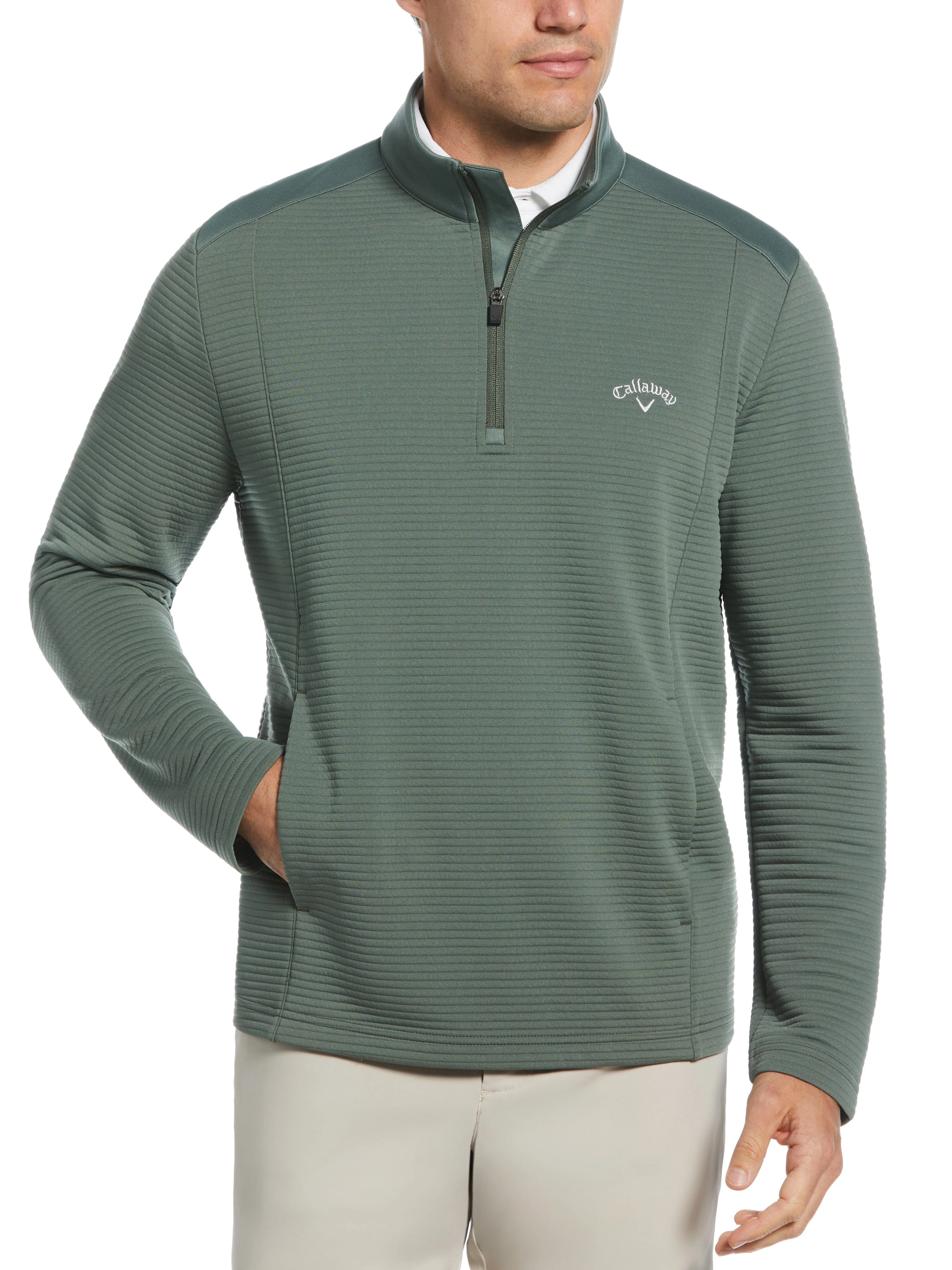 Mens Ottoman Quarter Zip