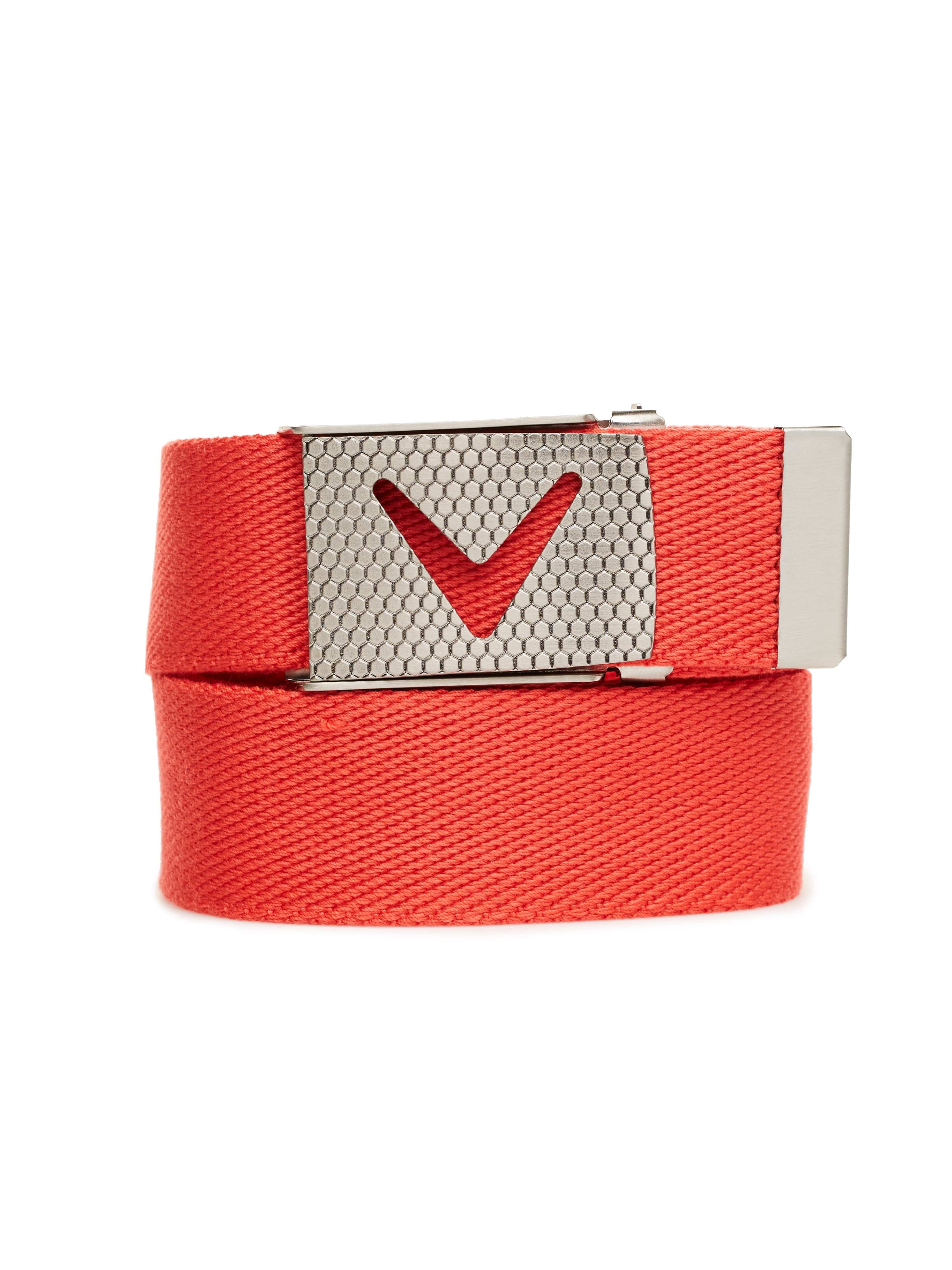 Mens Webbed Chev Belt