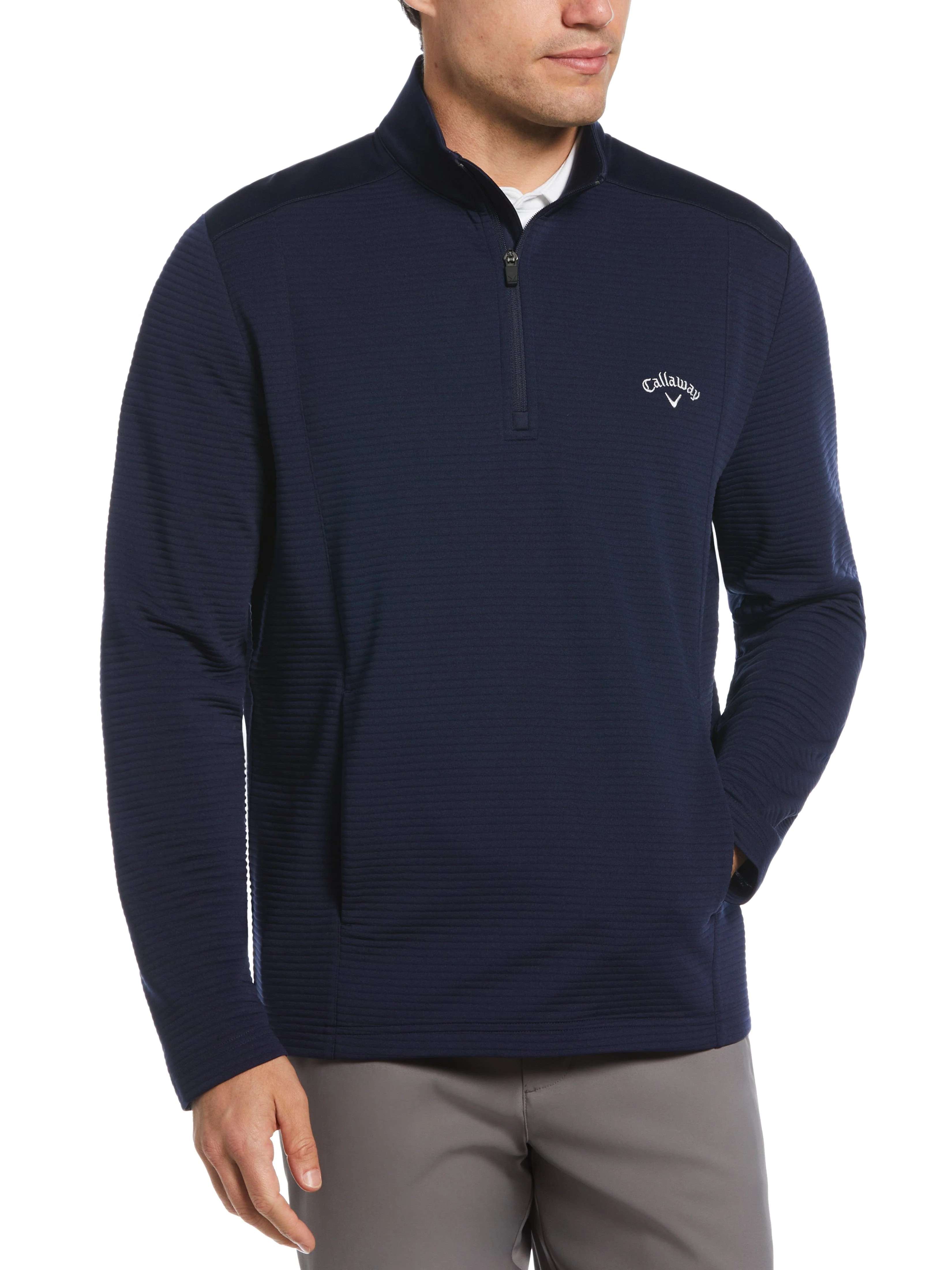 Mens Ottoman Quarter Zip
