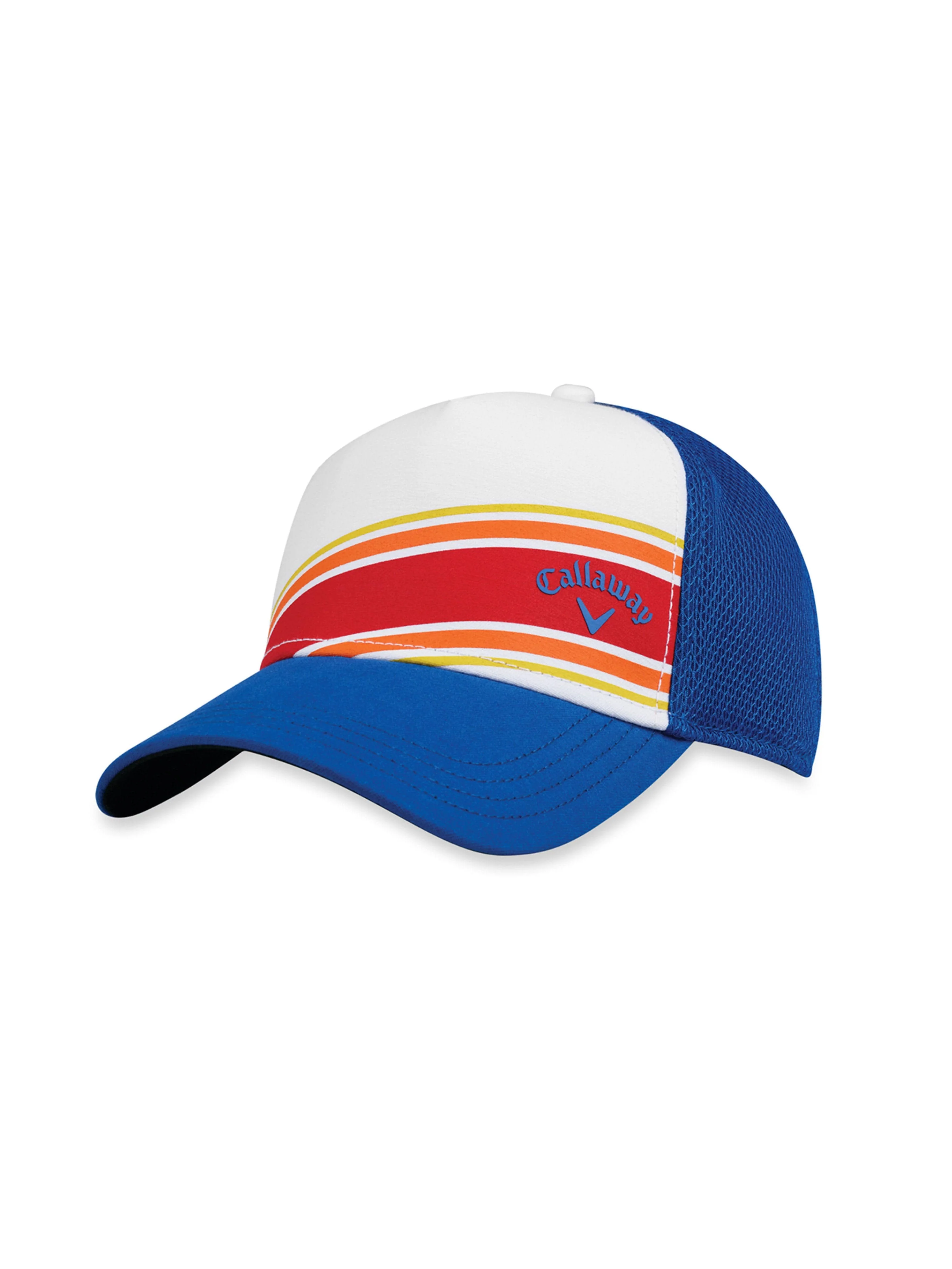Stripe Mesh Hat