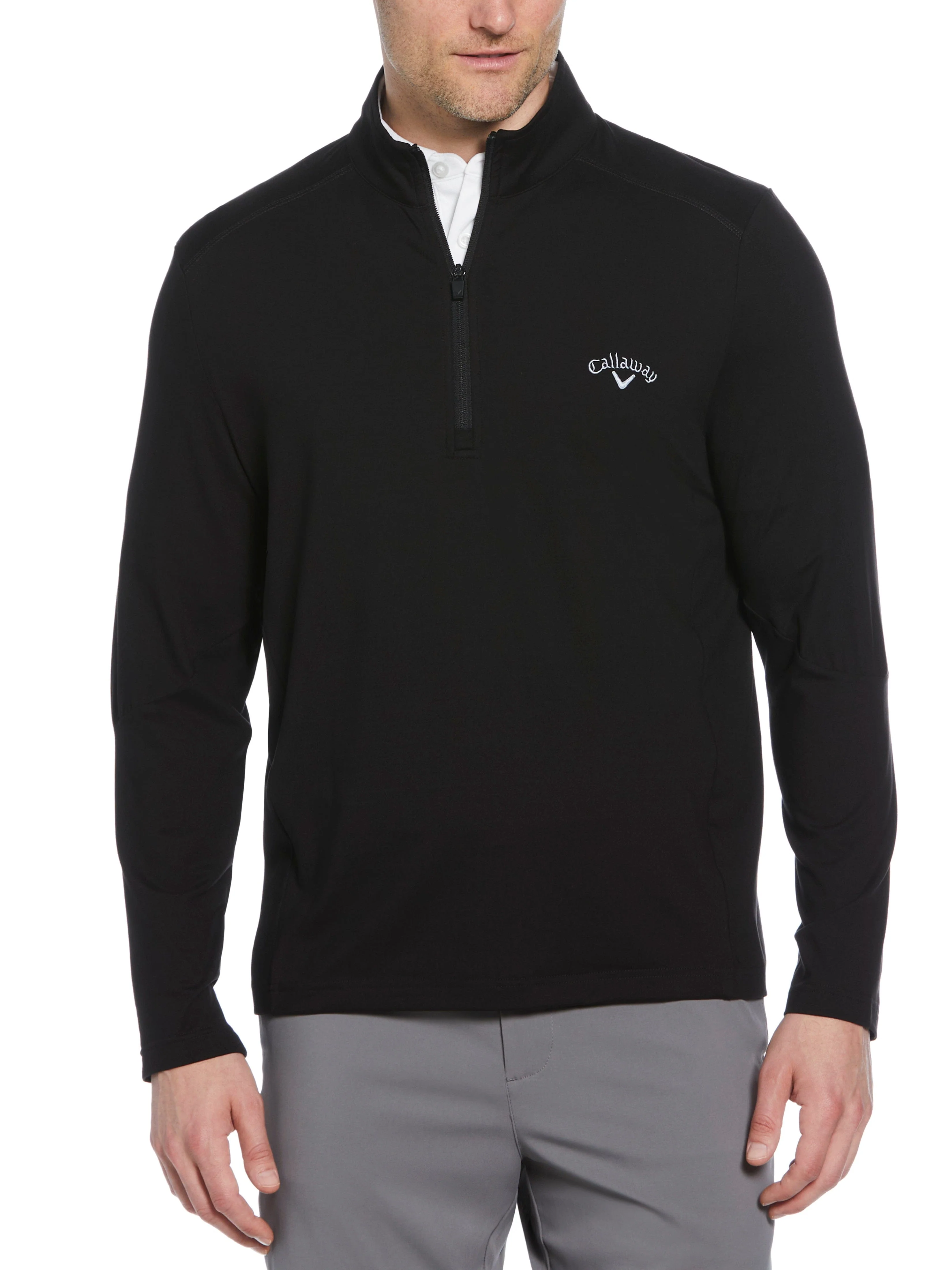 Mens Lightweight 1/4 Zip Golf Pullover
