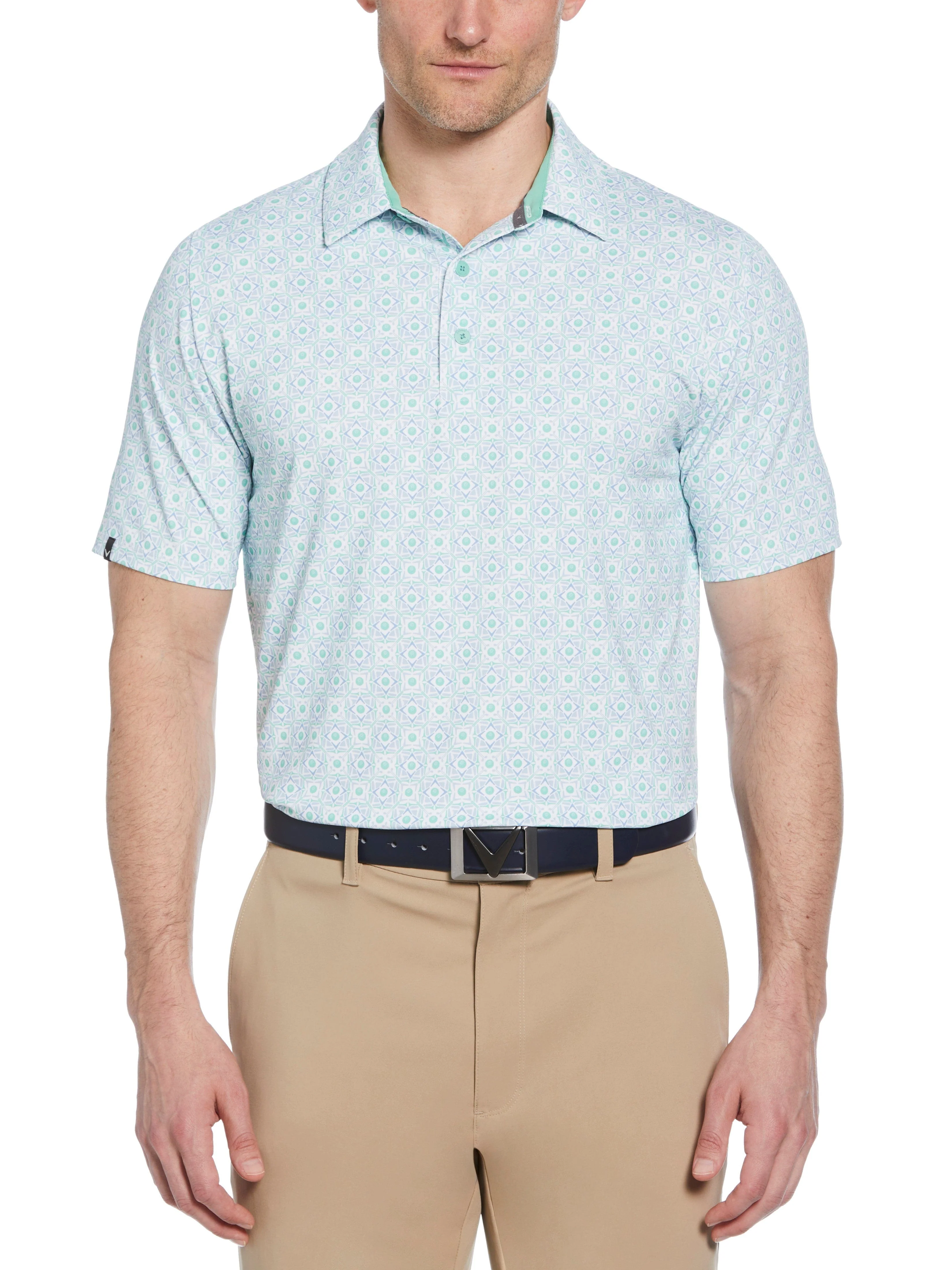 Mens Foulard Print Golf
