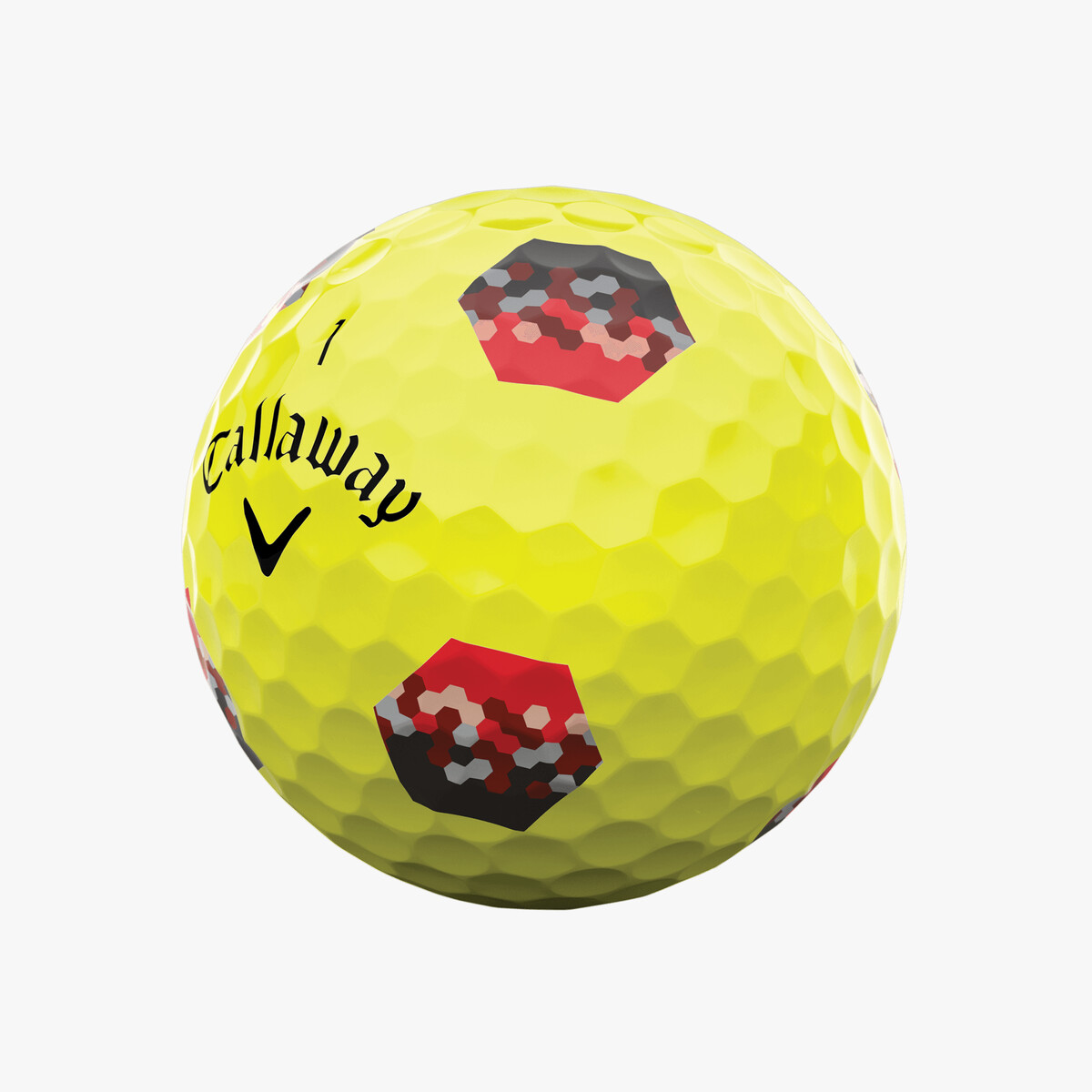 Chrome Tour TruTrack Yellow Golf Balls