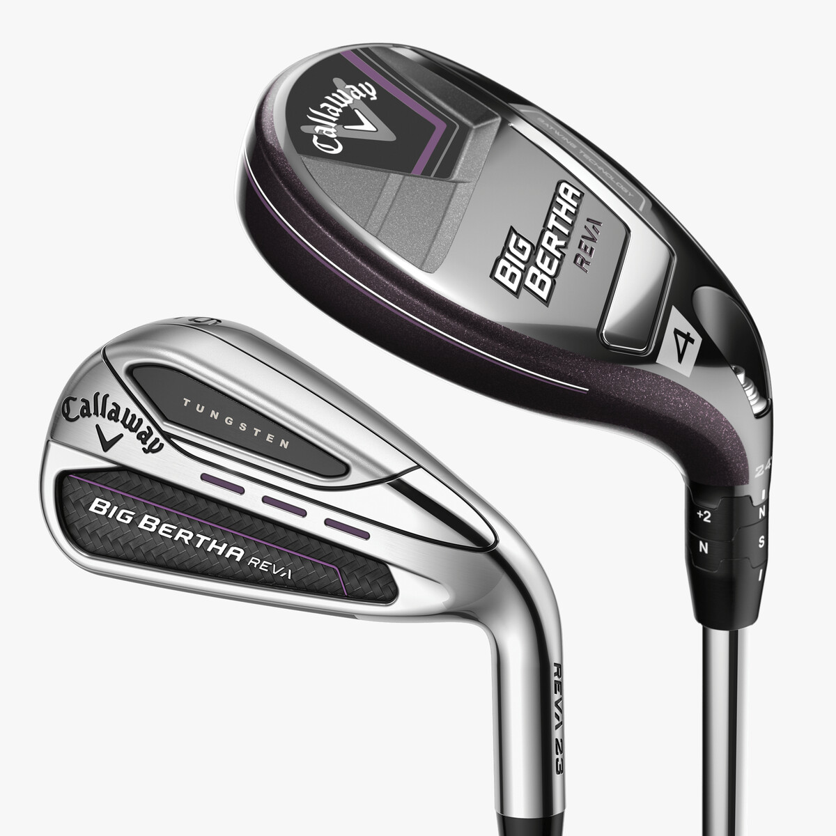Women's Big Bertha REVA Irons/Hybrids Combo Set