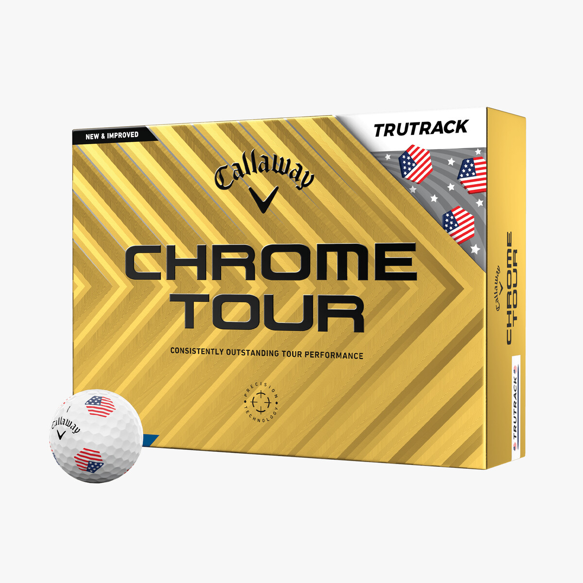 Chrome Tour USA TruTrack Golf Balls