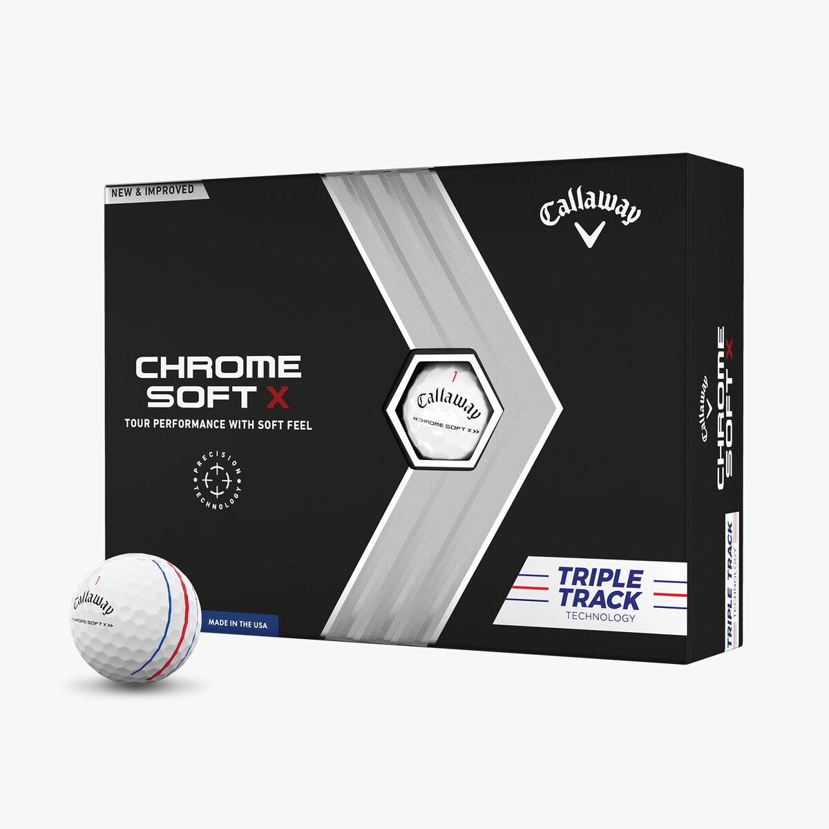 Chrome Soft X Triple Track Golf Balls