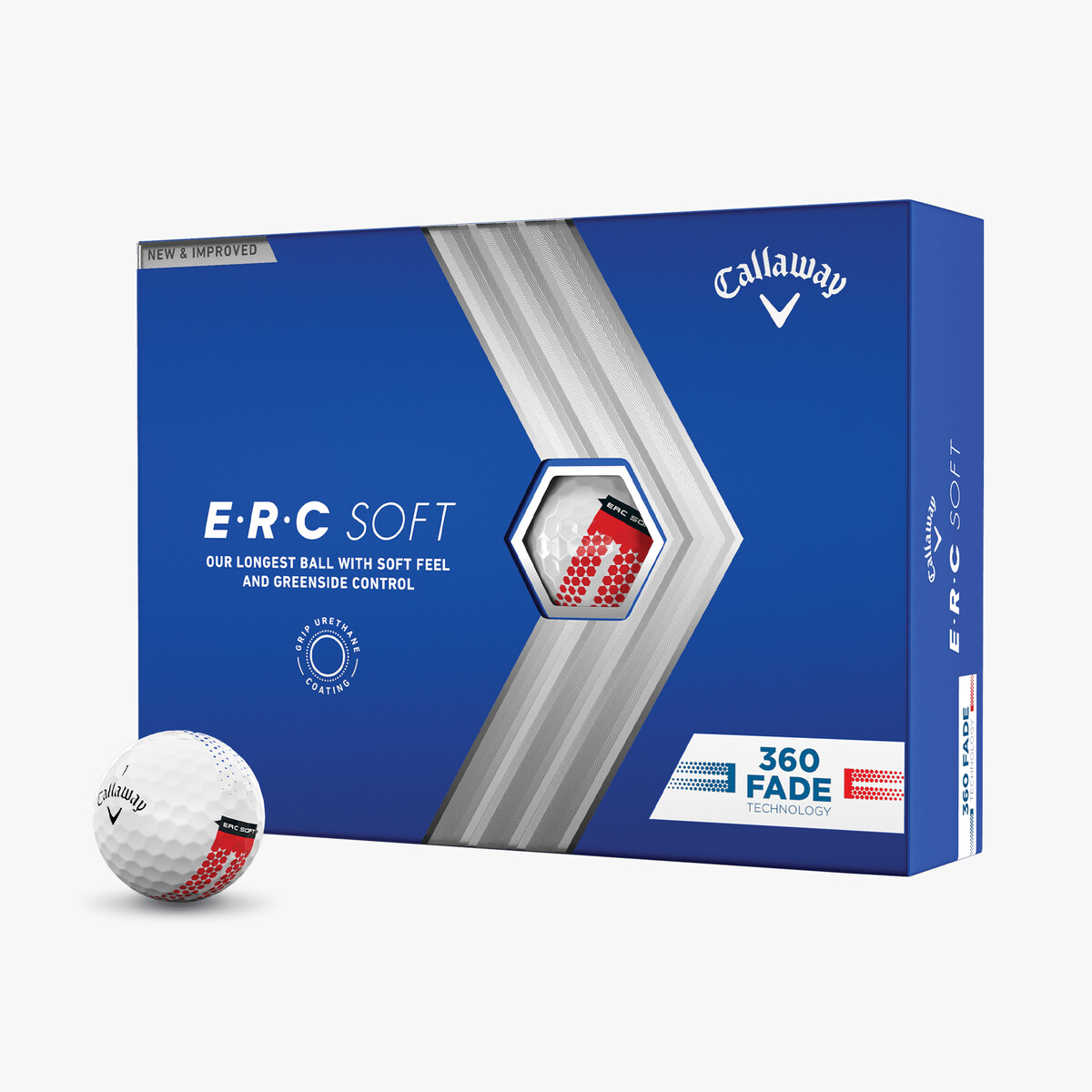 E•R•C Soft 360 Fade Golf Balls