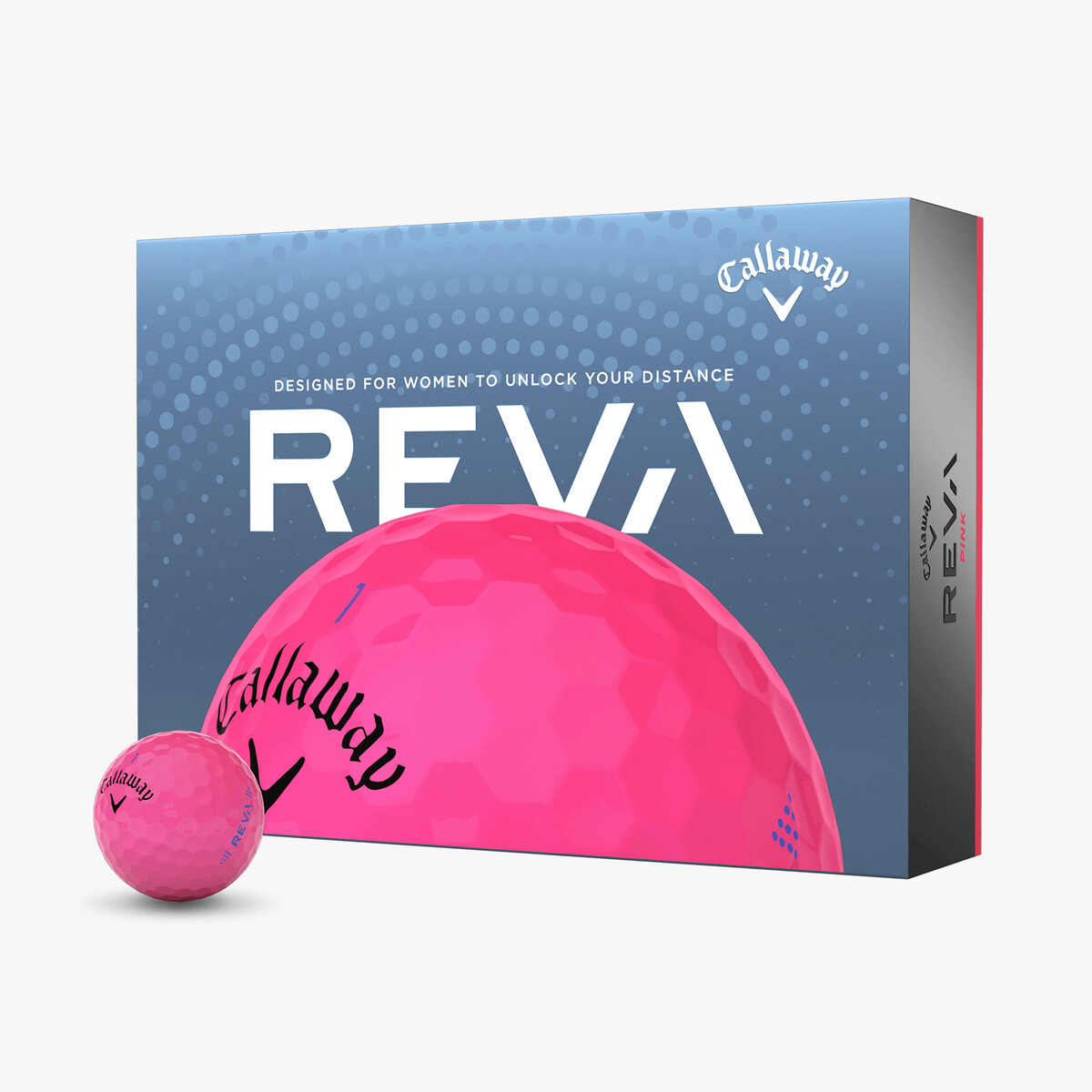 REVA Pink Golf Balls