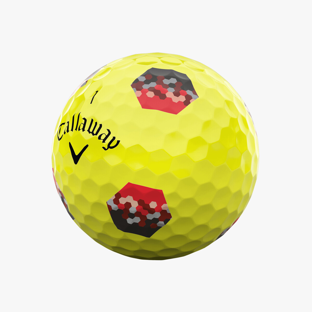Chrome Soft TruTrack Yellow Golf Balls