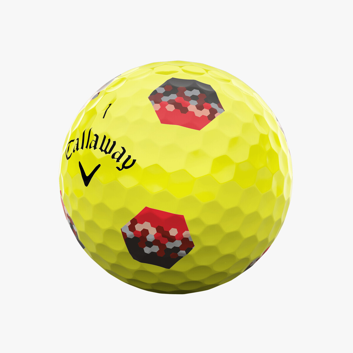 Chrome Tour X TruTrack Yellow Golf Balls