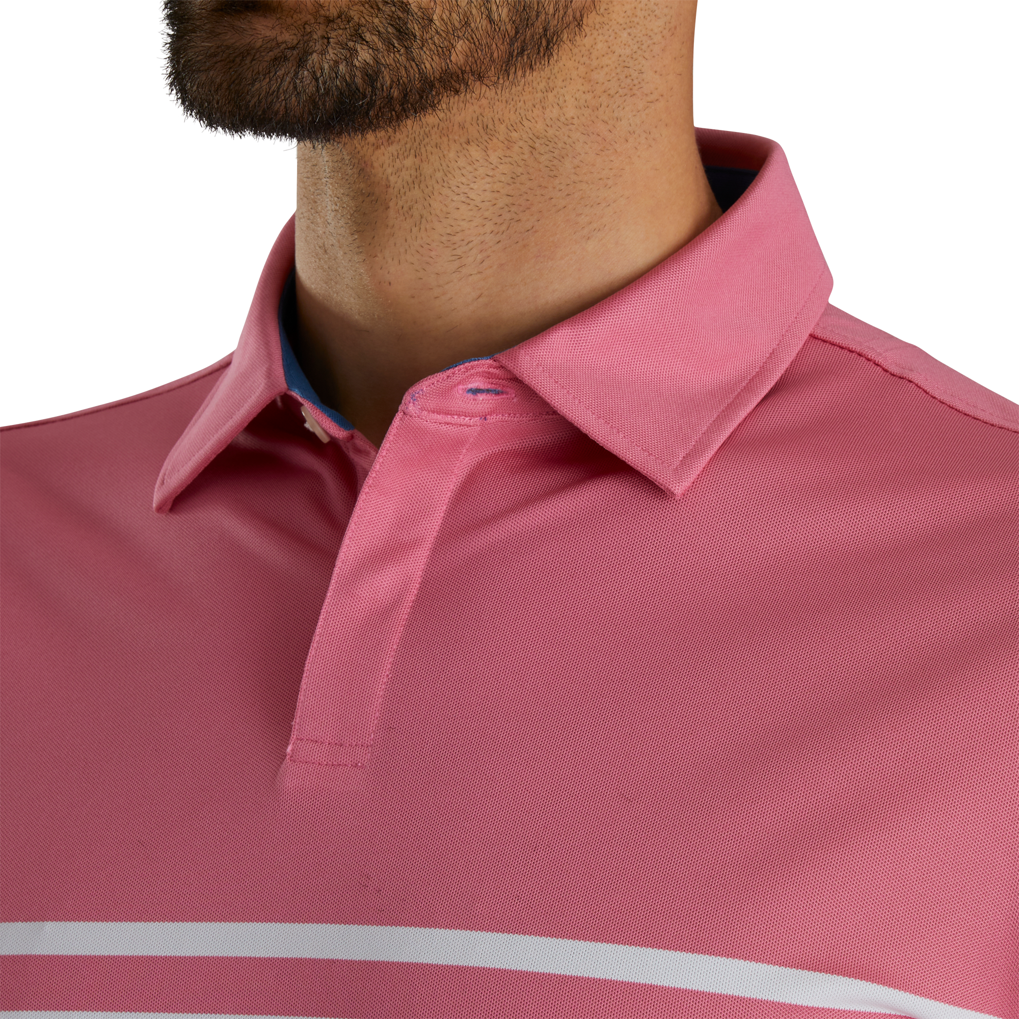 Modern Engineering Stretch Pique Self Collar-Previous Season Style