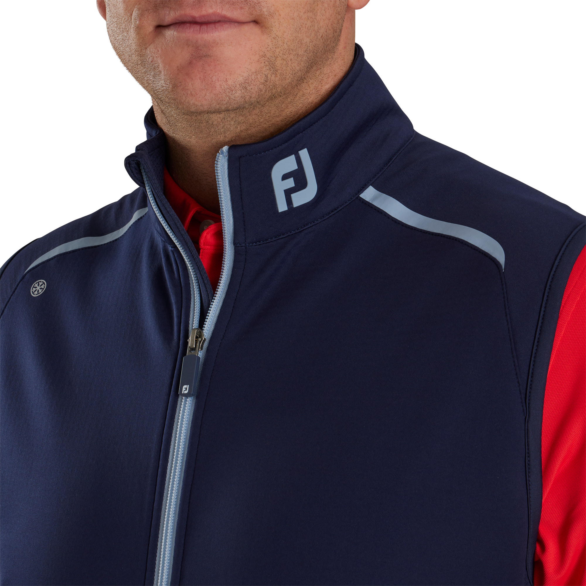 ThermoSeries Fleece Back Vest - FJ Tour Collar