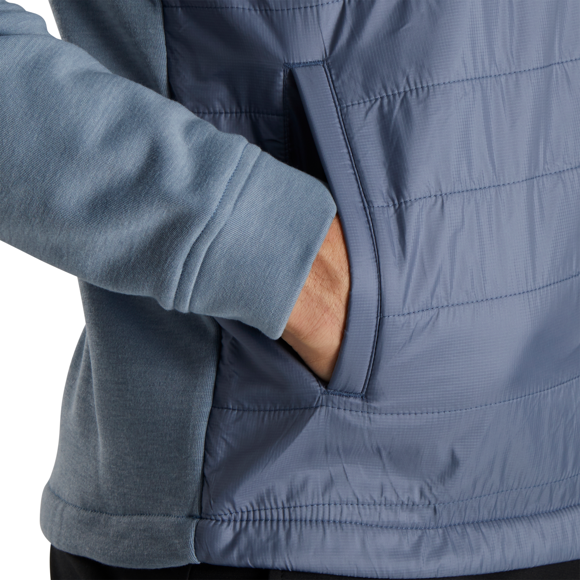 Full-Zip Hybrid Jacket