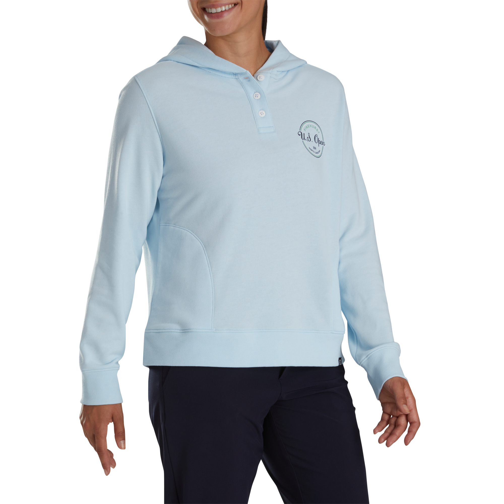 2024 U.S. Open Crop Hoodie Women