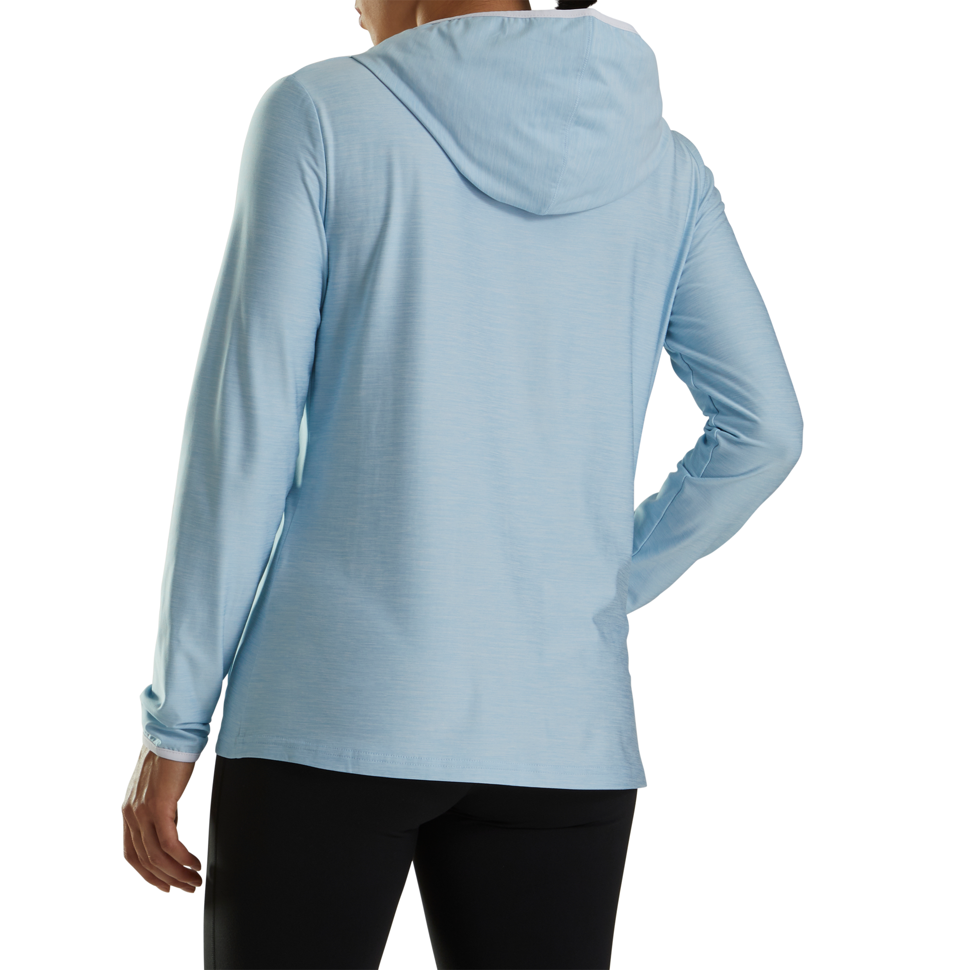 Full-Zip Spacedye Hoodie Women-Previous Season Style