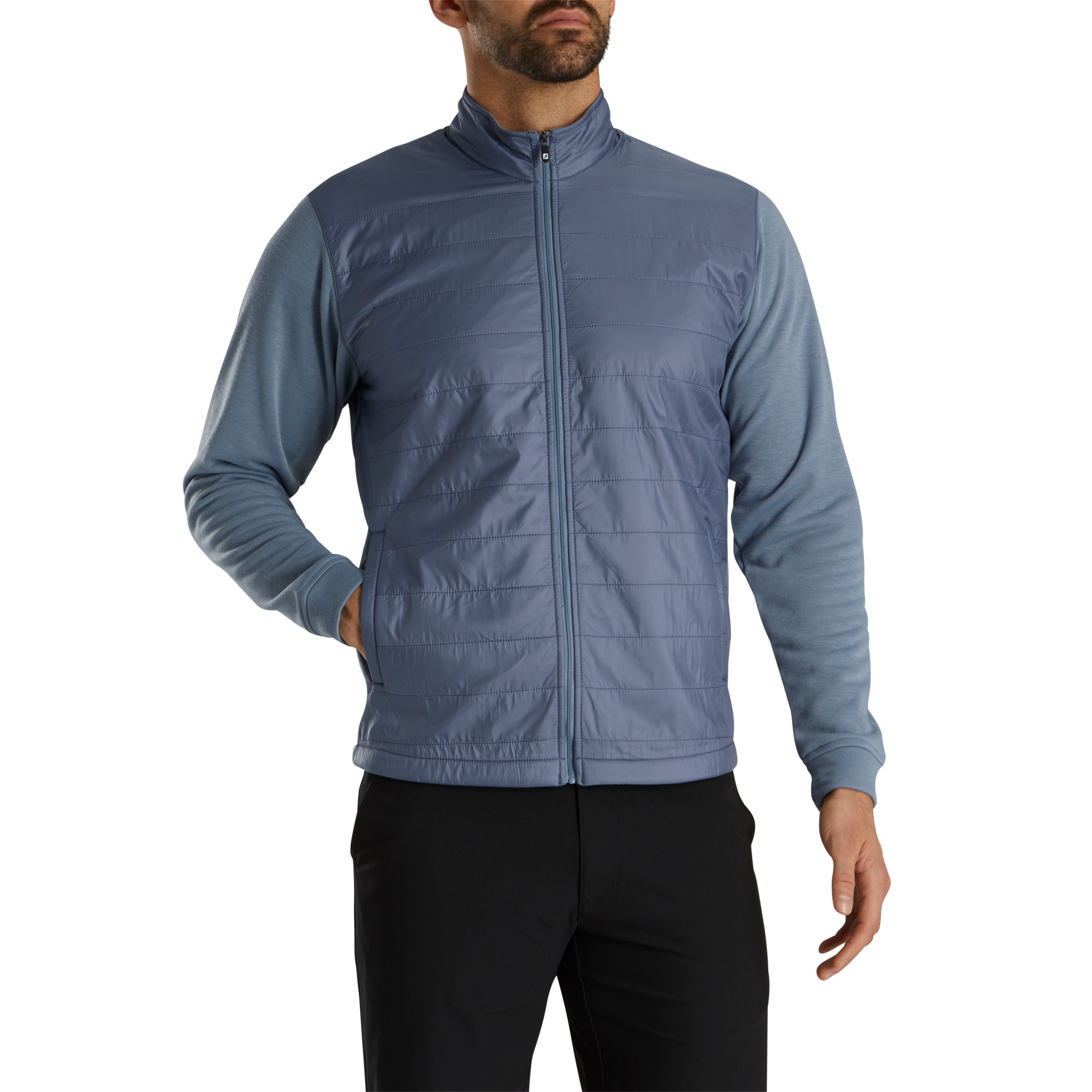 Full-Zip Hybrid Jacket