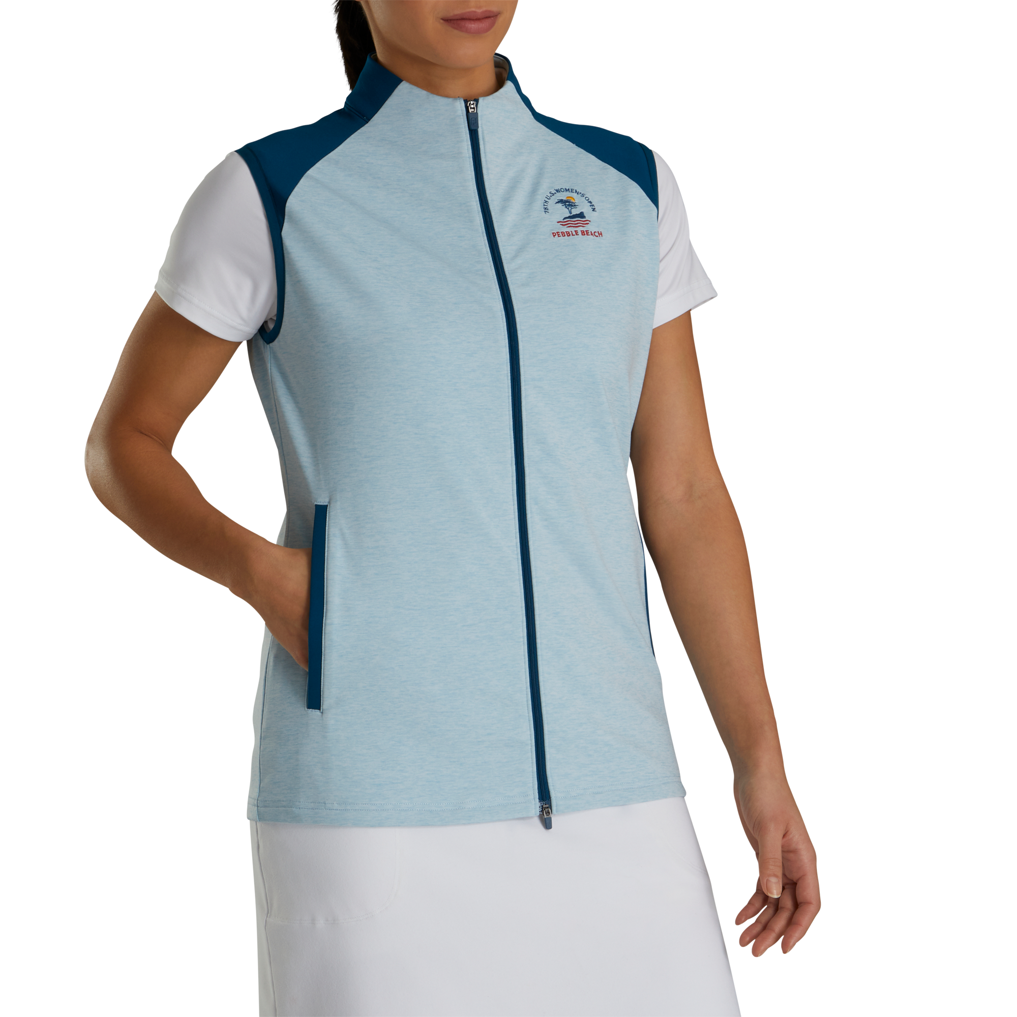 2023 U.S. Women's Open Full-Zip Vest Women-Previous Season Style
