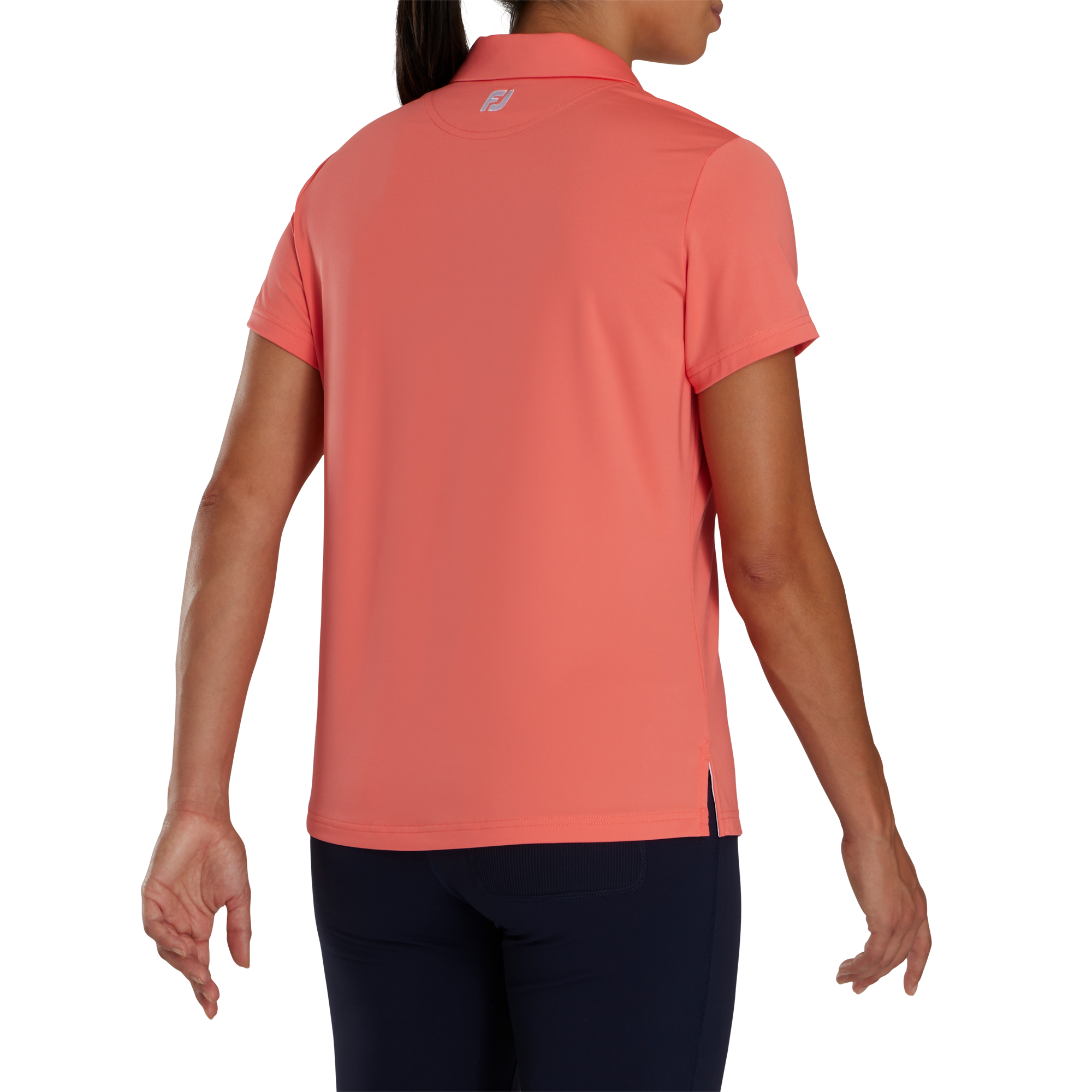 Solid Lisle Self Collar Women - FJ Tour Collar