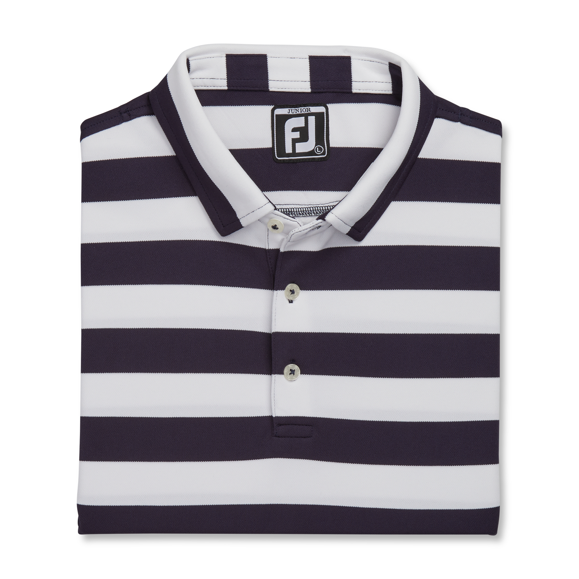 Rugby Stripe Pique Junior