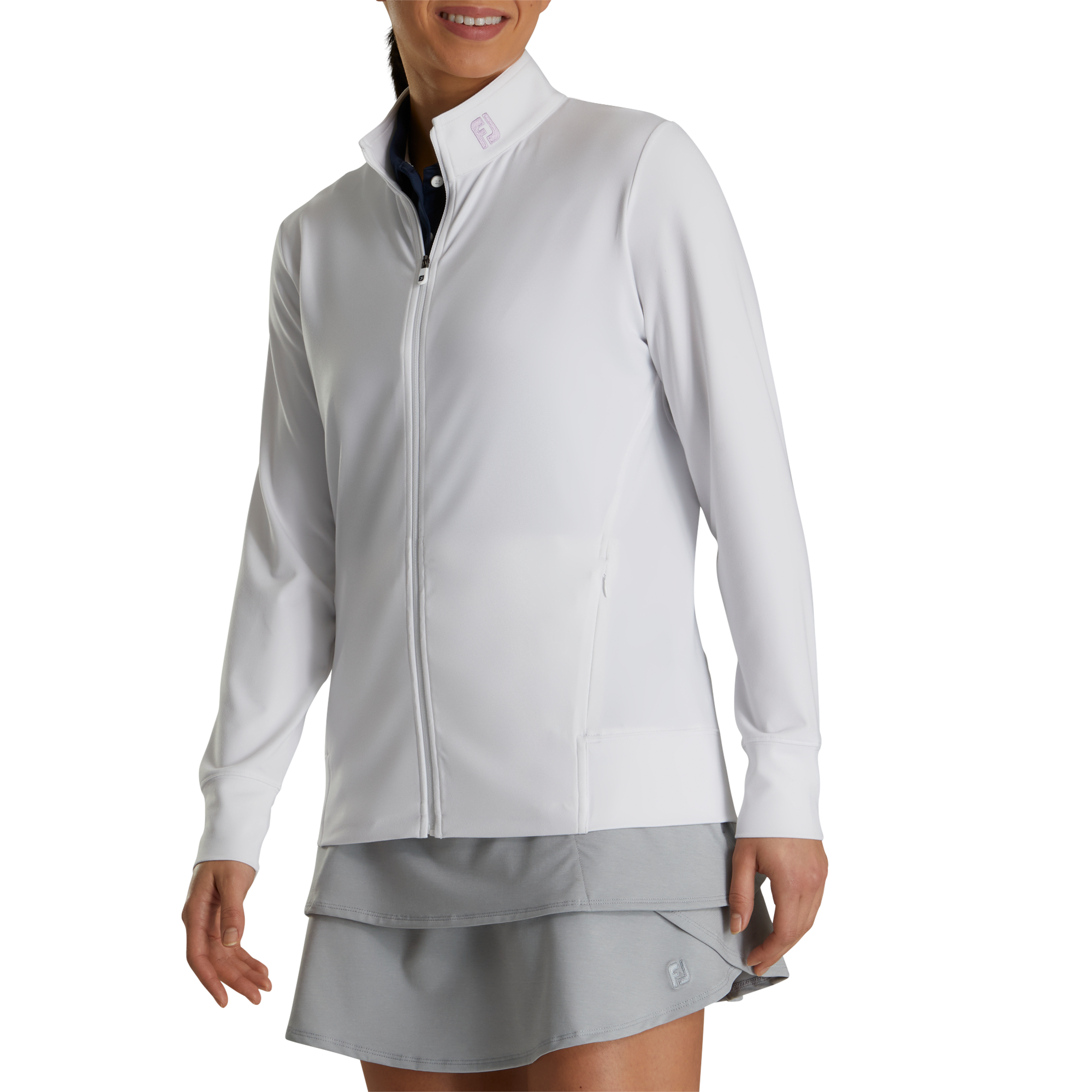 Full-Zip Knit Mid-Layer Women - FJ Tour Collar