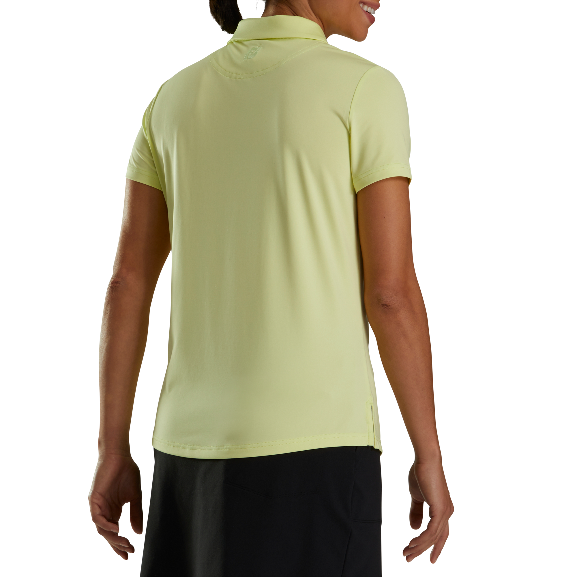 Solid Lisle Self Collar Women-Previous Season Style