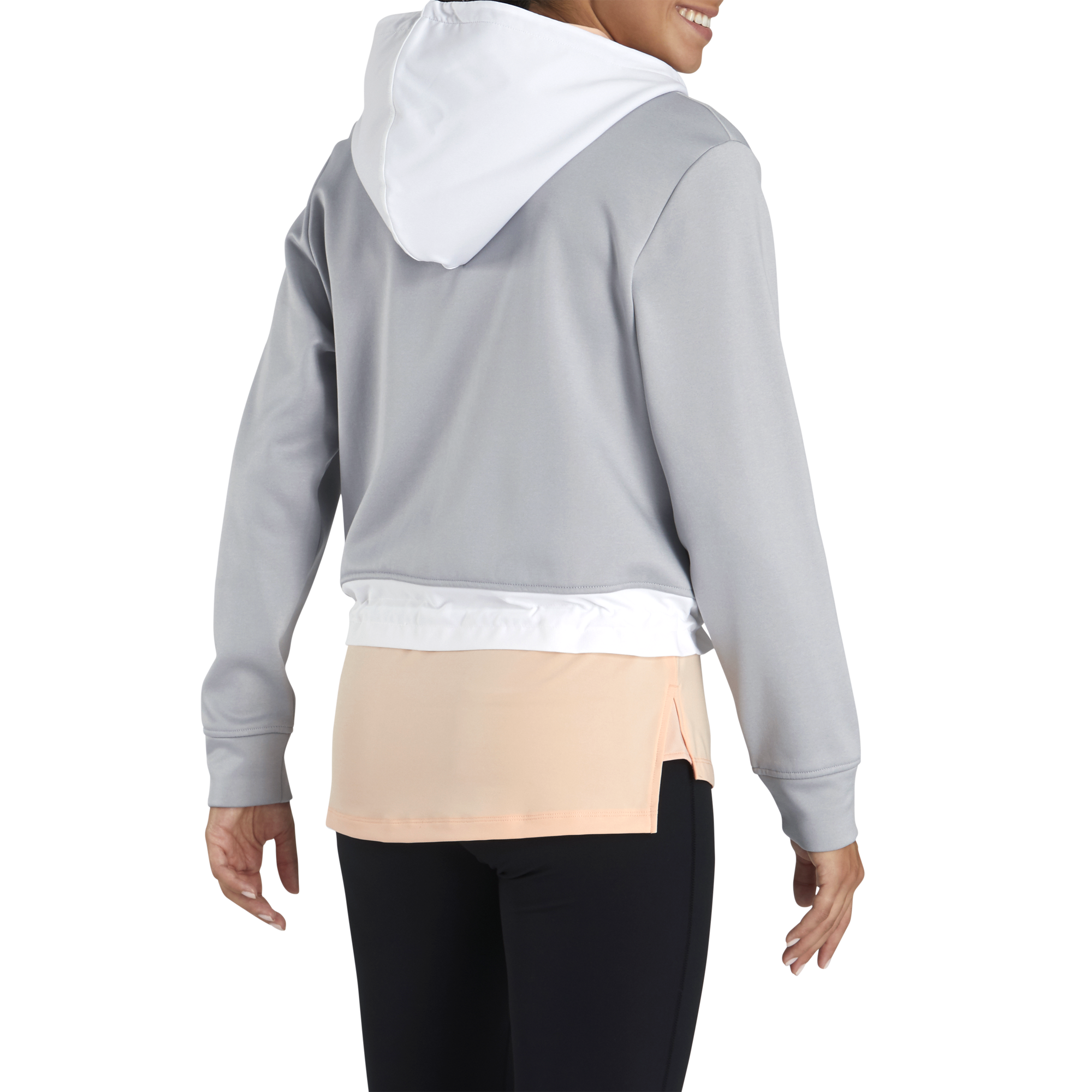 Cropped Fleece Hoodie Women-Previous Season Style