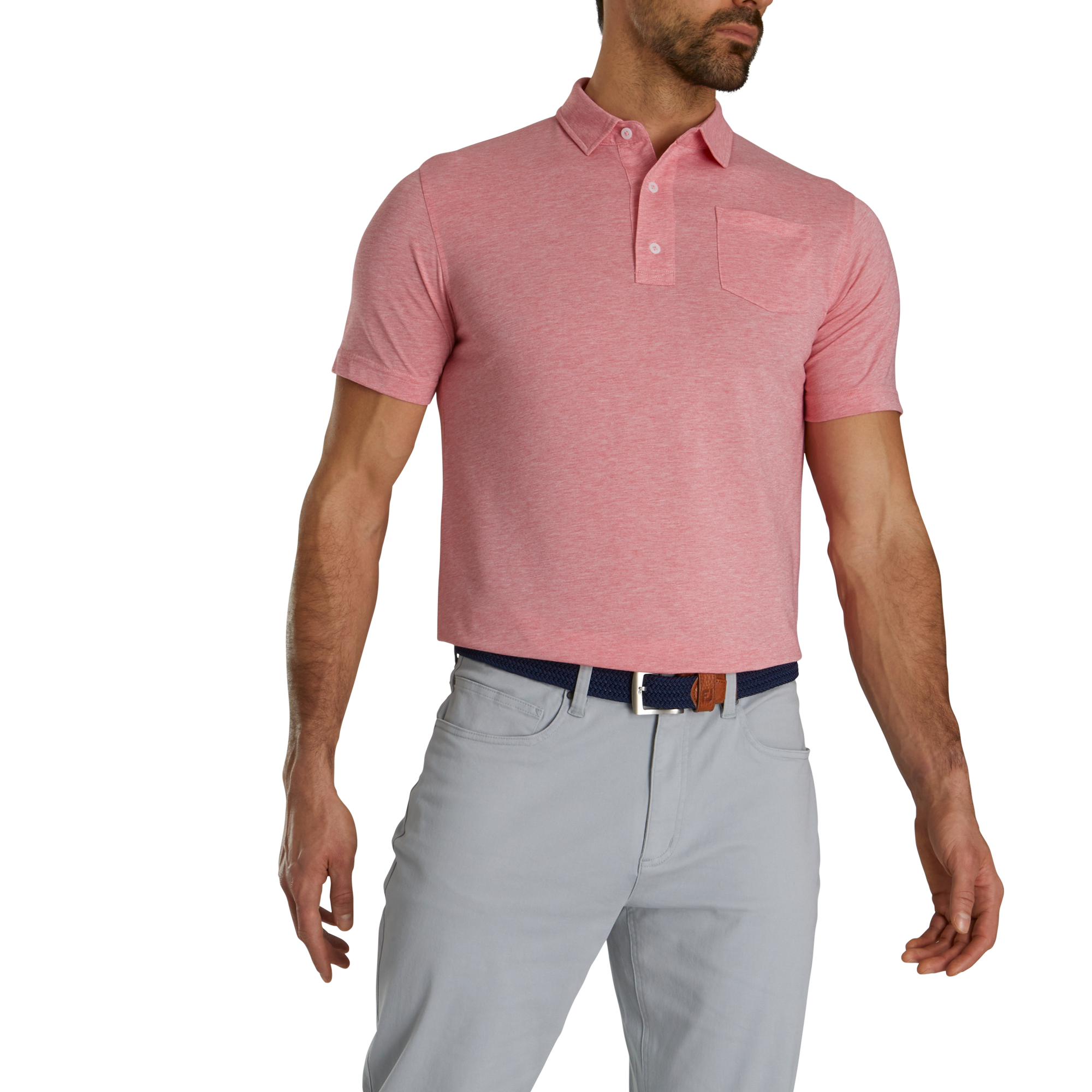 Athletic Fit Solid Jersey