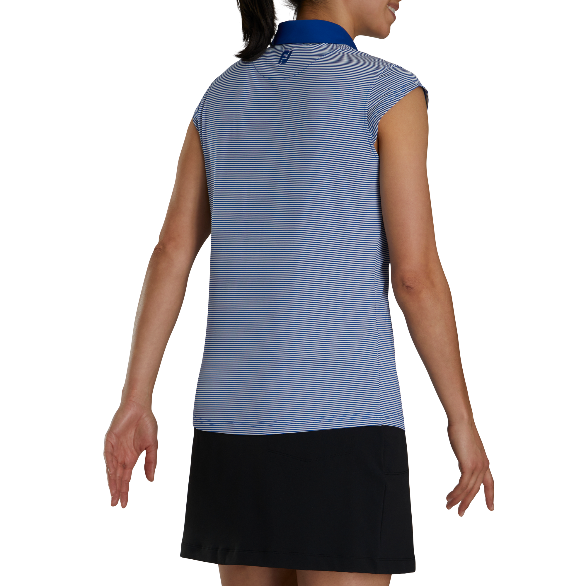 Cap Sleeve Feeder Stripe Women
