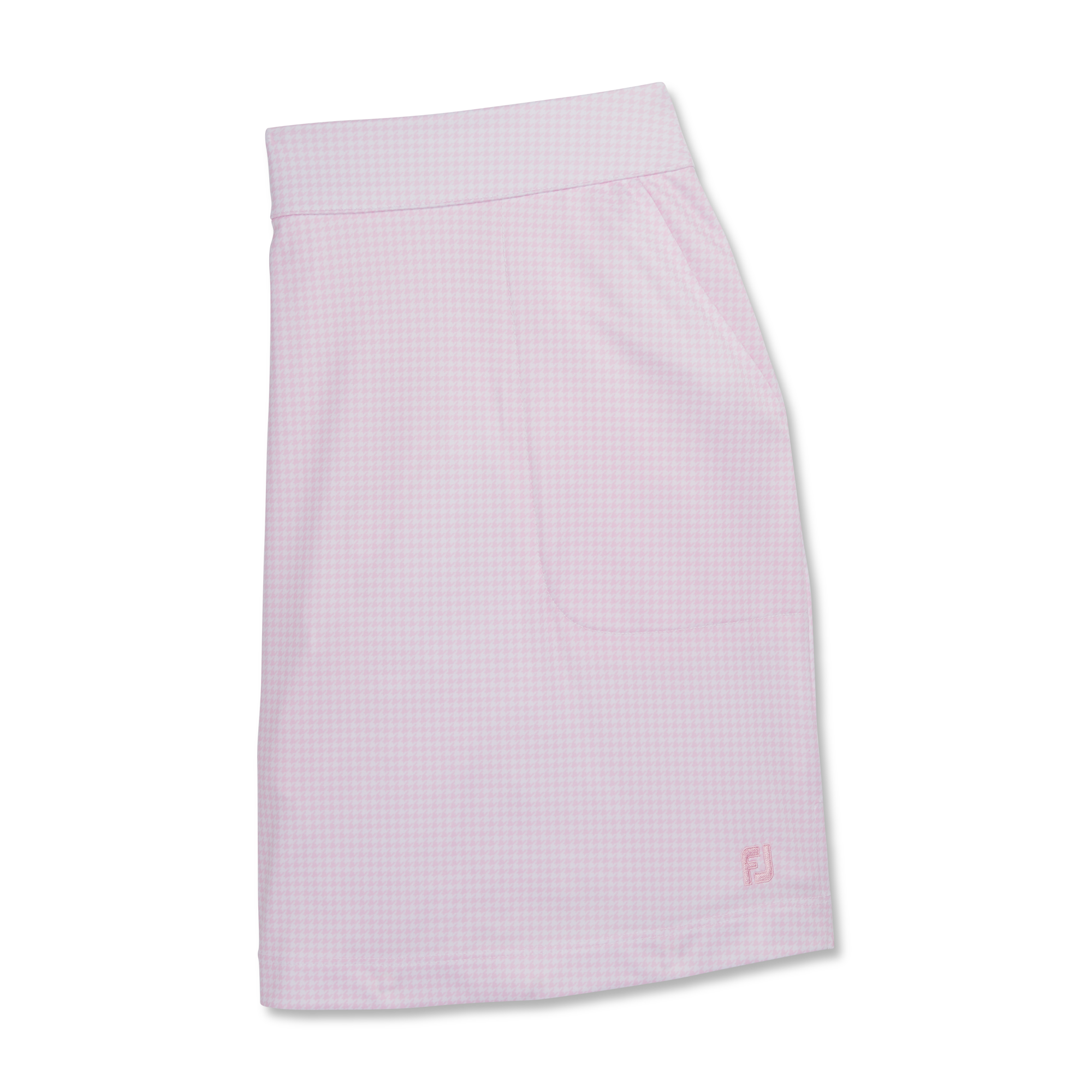 Houndstooth Knit Skort-Previous Season Style Women