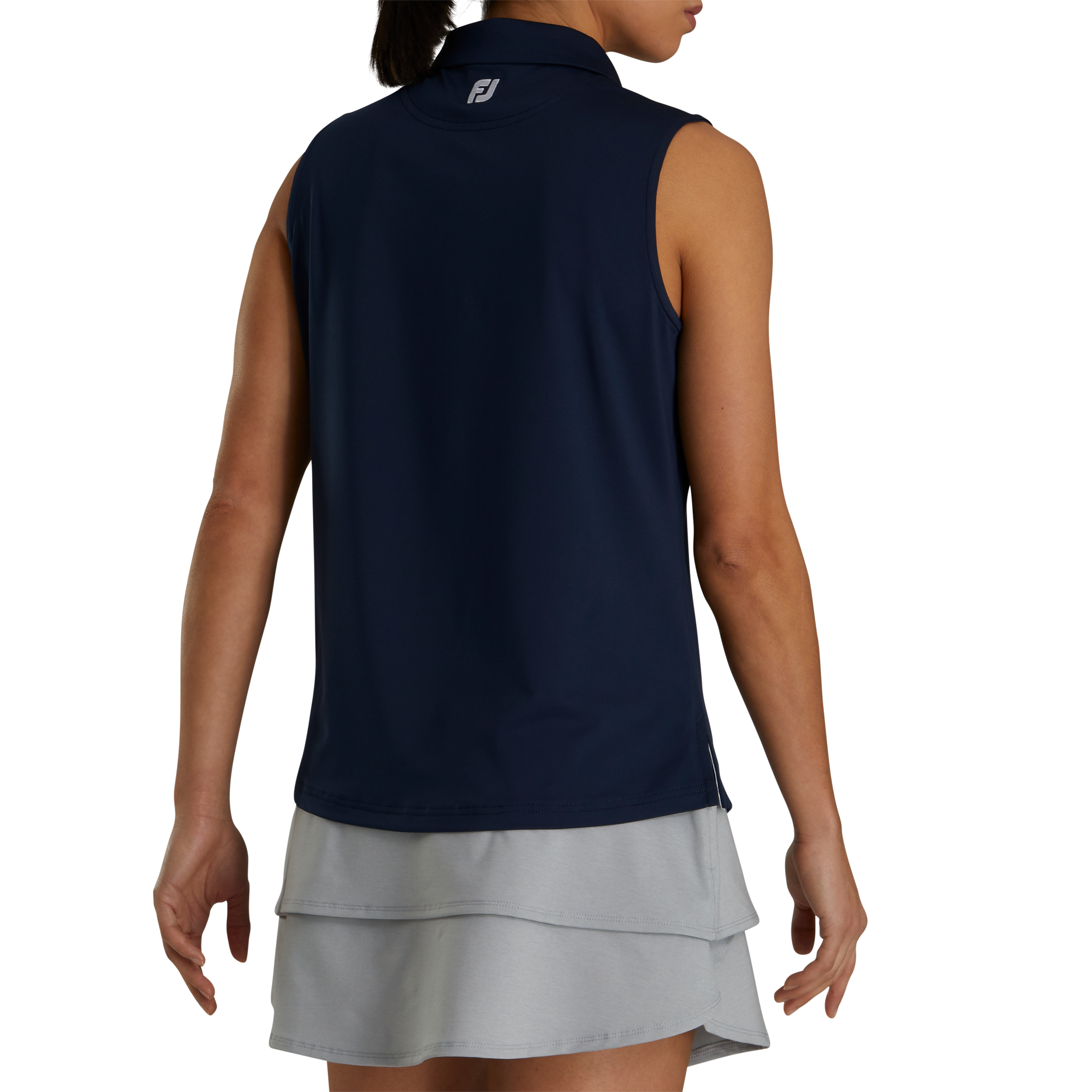 Solid Lisle Sleeveless Women - FJ Tour Collar