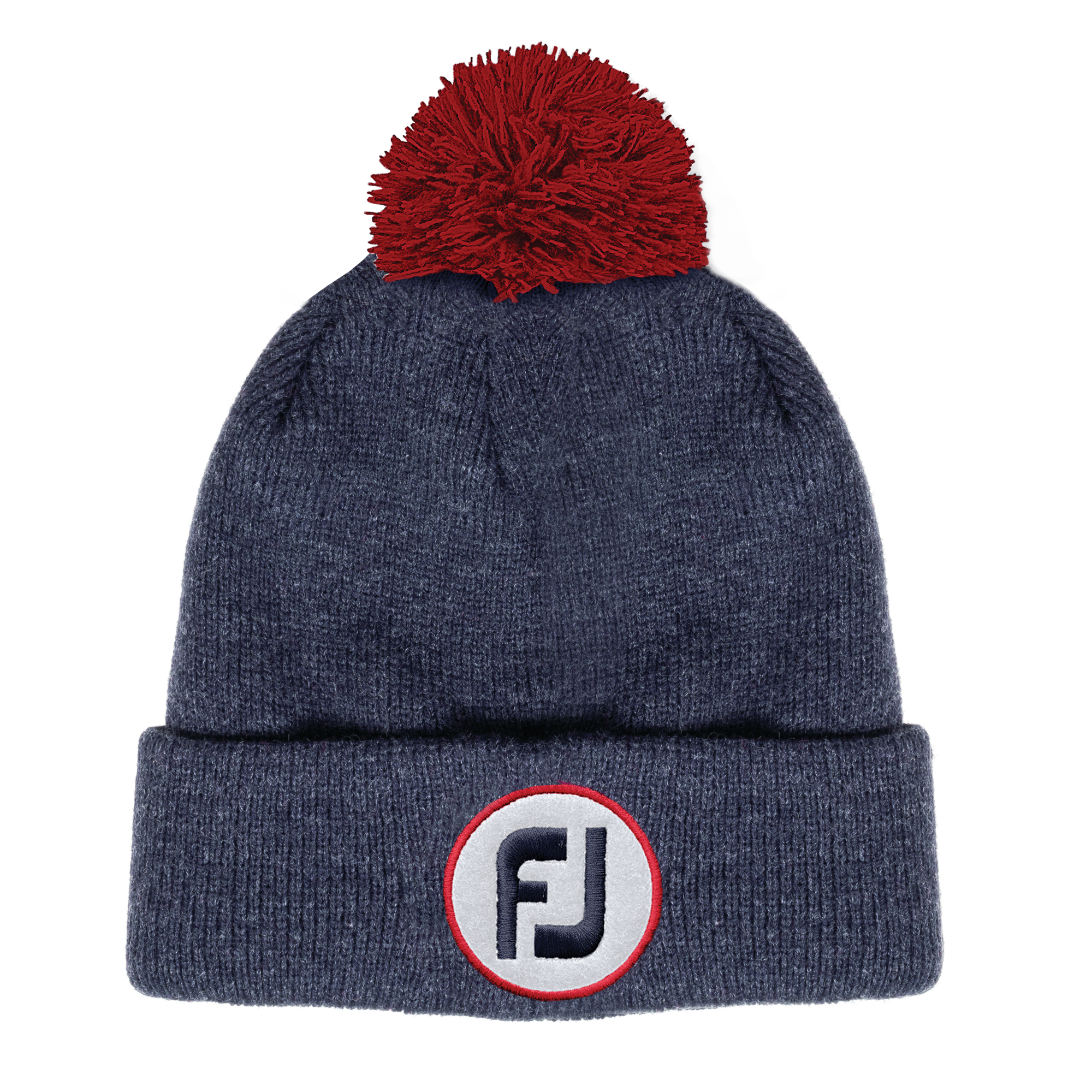 Pom Pom Solid Knit Hat