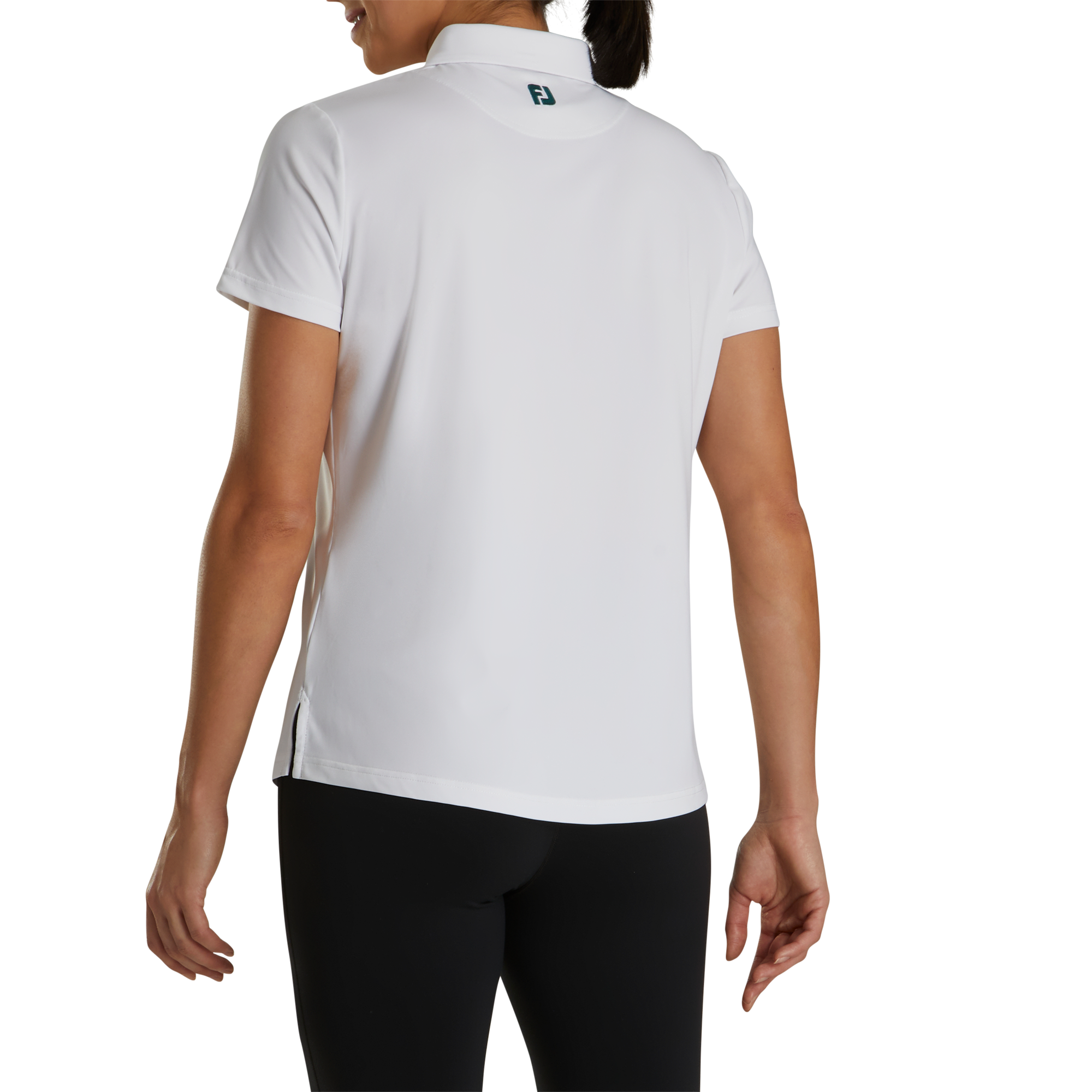 Solid Lisle Self Collar Women - FJ Tour Collar