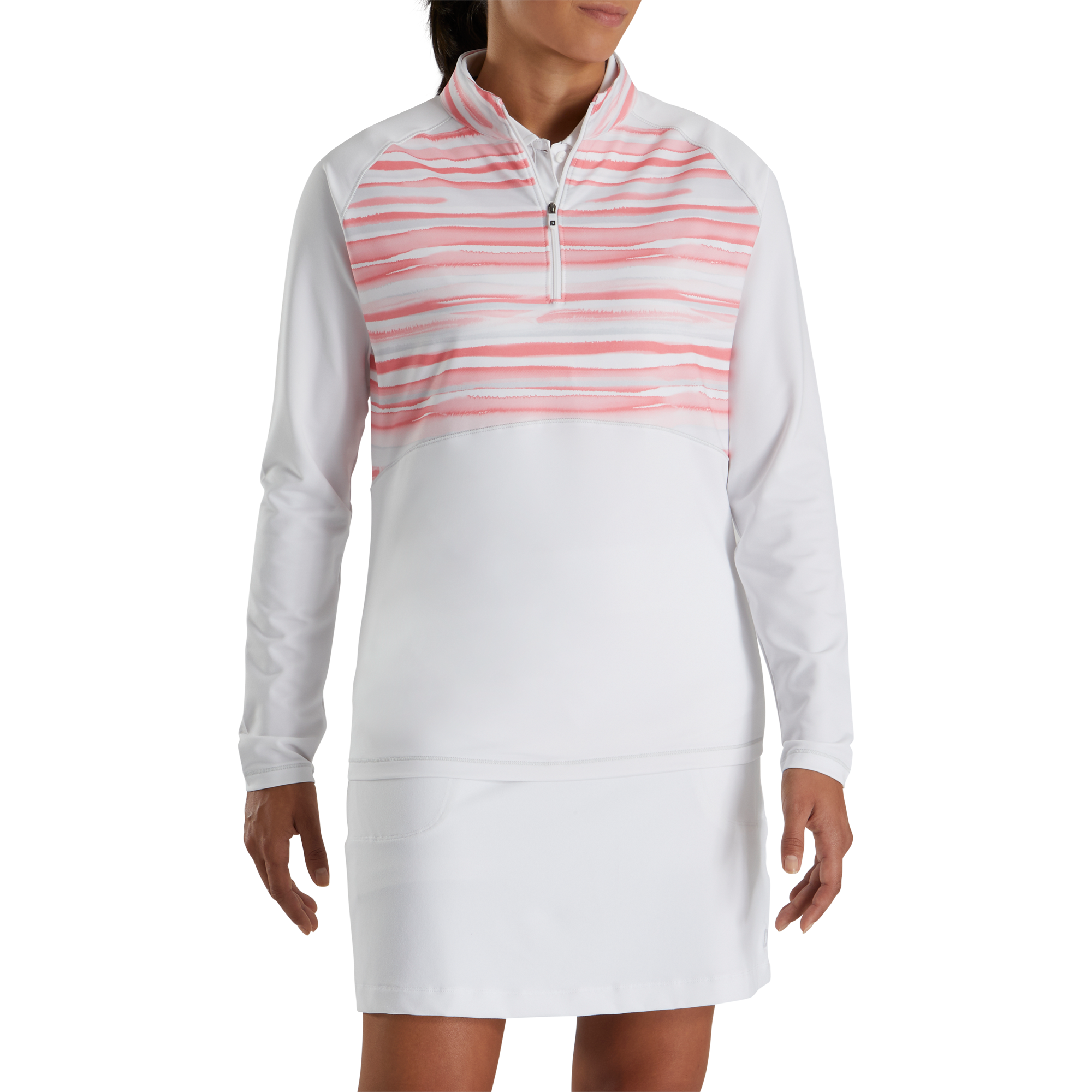 Watercolor Half-Zip Women-Previous Season Style